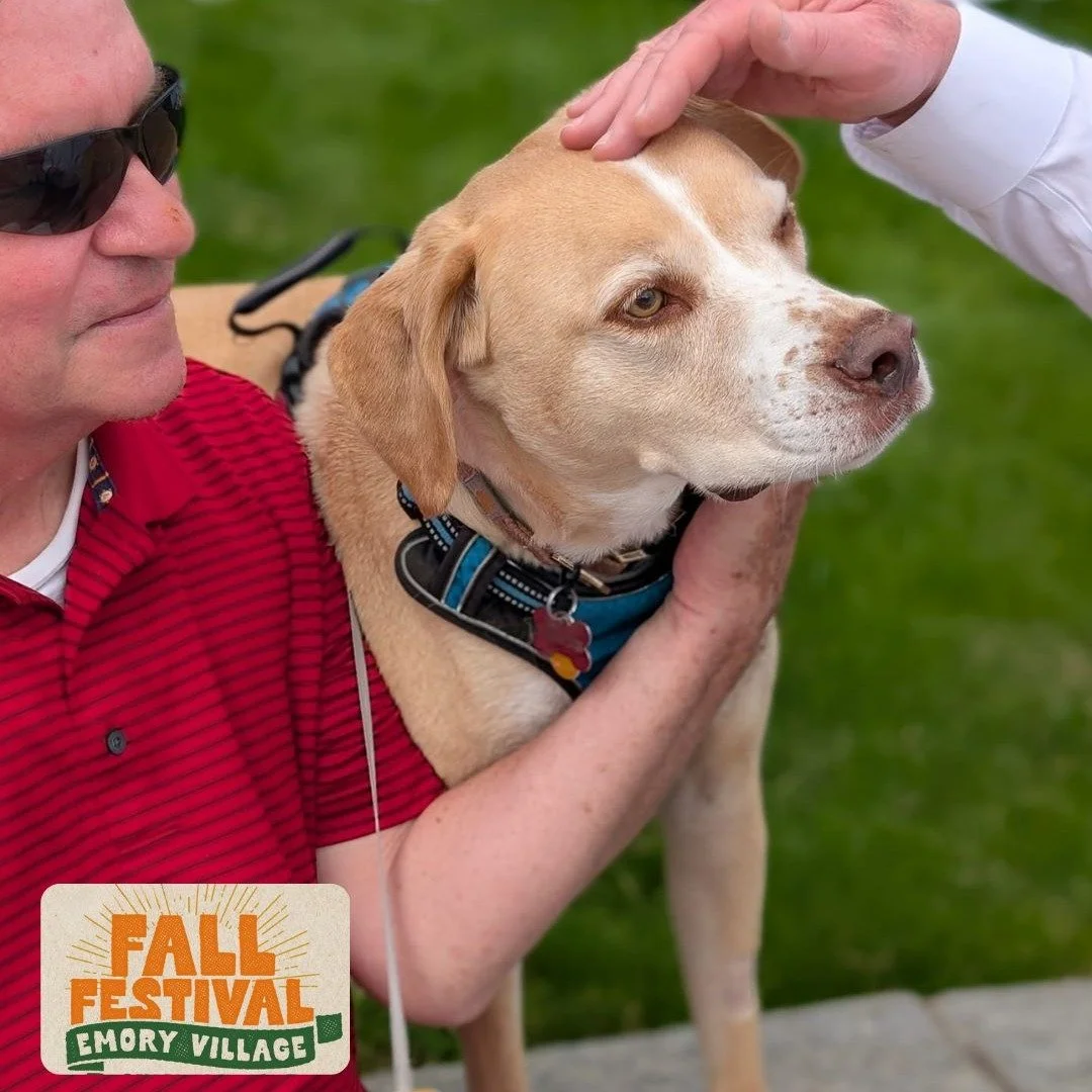 We're excited to participate in the @emoryvillage Fall Festival this Sunday! Following our Glenn-Emory worship service, join us in Emory Village for these activities:
Blessing of the Animals from 3pm-4pm at the front gate of Emory at the bottom of t