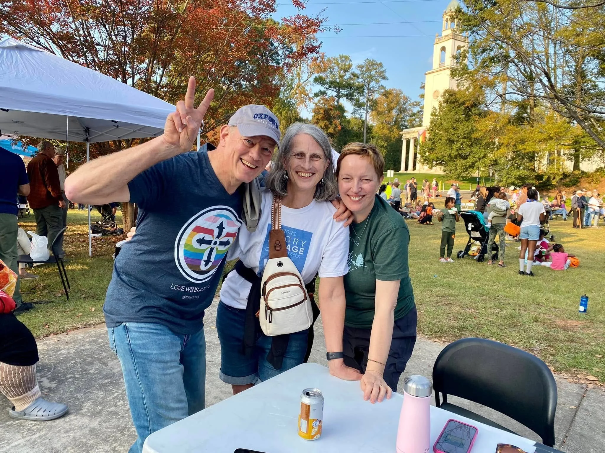 You're invited to join us for a busy Sunday tomorrow! Between Glenn-Emory Sunday Worship services and the Emory Village Fall Festival, there is an event for you this weekend. 
8:30 am - Worship in the Little Chapel, George Wasson preaching
9:30 am -