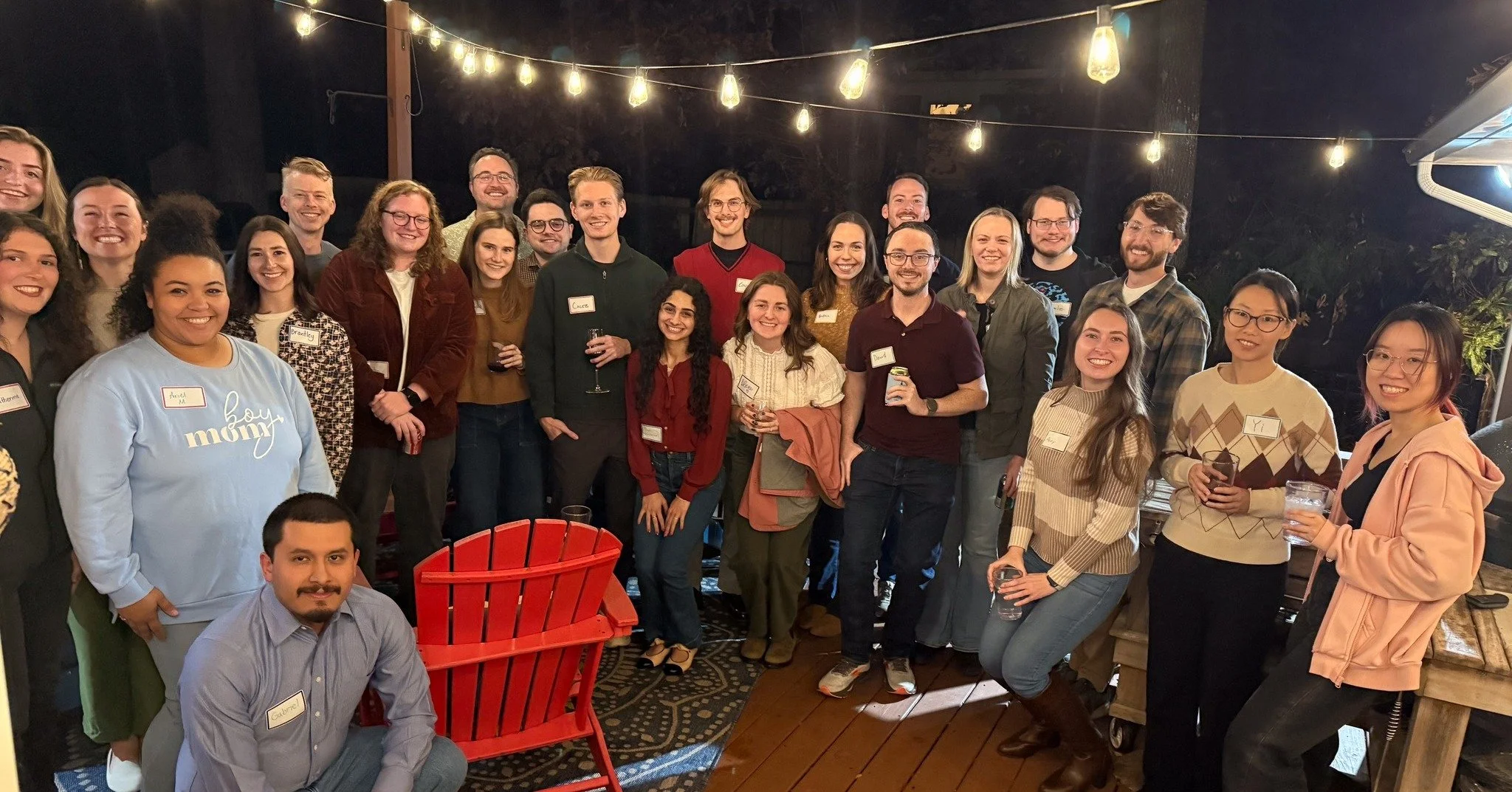 Our College Students &amp; Young Adults have had a busy week! On Saturday, they gathered for their monthly service project to learn about @intowncares and to make hygiene kits for them. Then last night, they celebrated Friendsgiving complete with gre