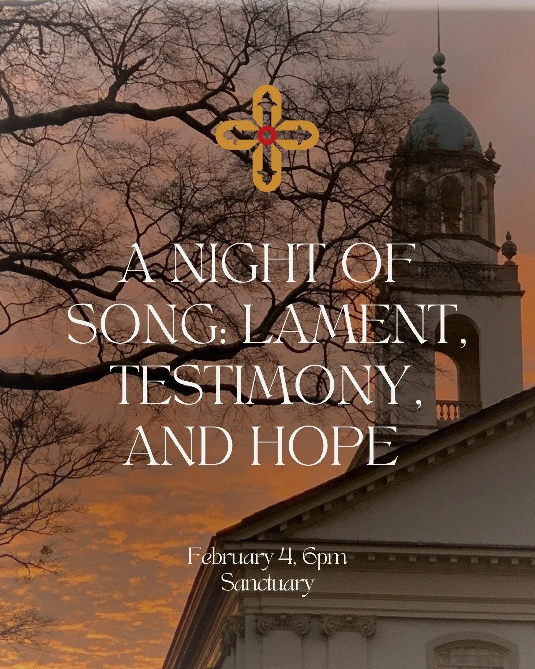 Song is one of the church&rsquo;s most faithful responses to suffering. In these heavy and uncertain times, many of us need to sing in order to process what we&rsquo;re living through. On Wednesday, February 4, at 6pm, we will host A Night of Song: L
