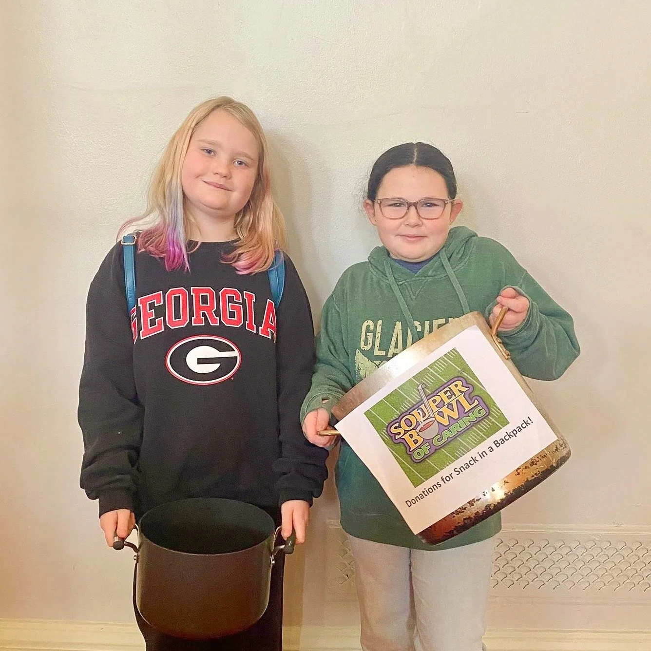 Thank you to all those who helped 'tackle hunger' as a part of SOUPer Bowl of Caring Sunday on February 8. We raised $880 for our Snack in a Backpack ministry, plus @thedinnershoppe_atl is donating $220 from our fundraiser! Additionally, we collected
