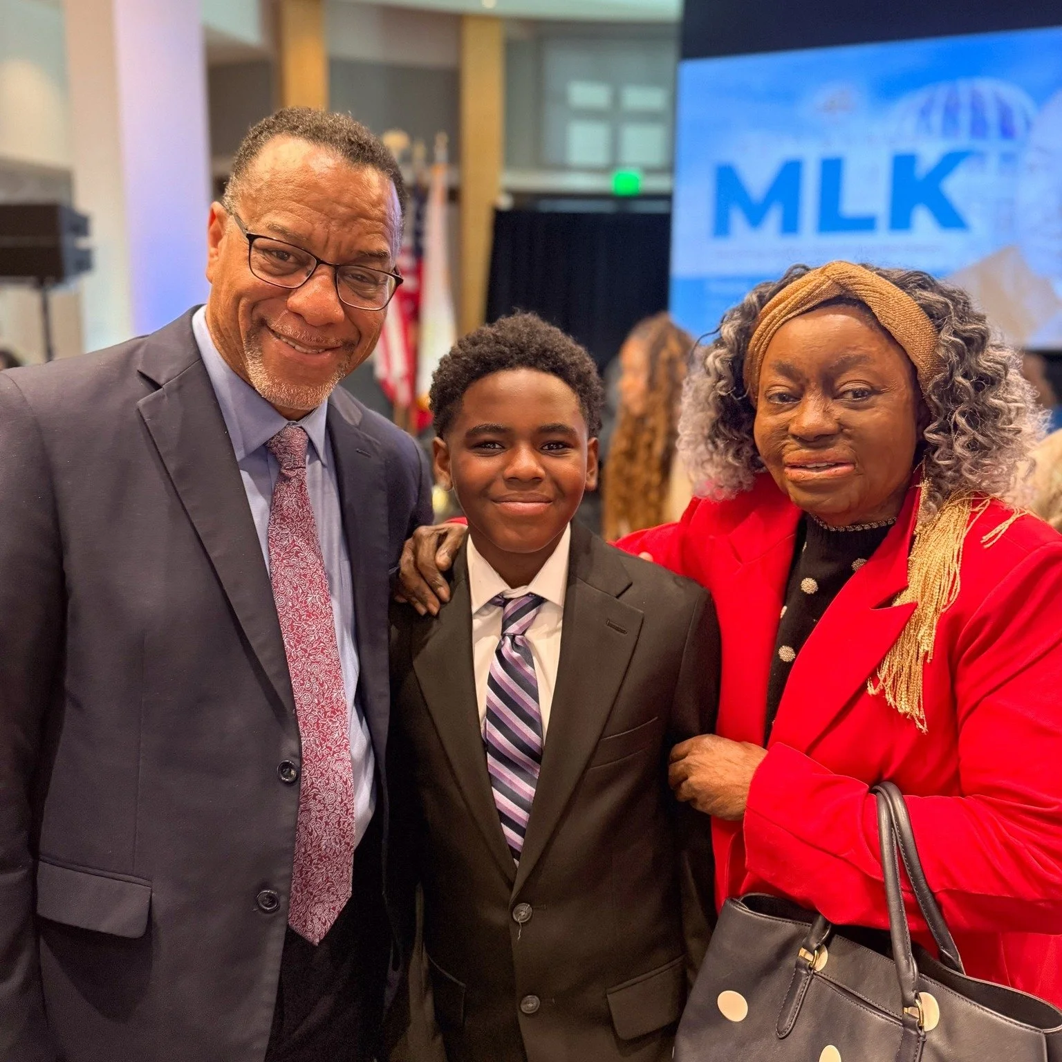 We were honored to have Glenn&rsquo;s own Rev. Dr. Byron Thomas deliver the invocation and Glenn Youth Alaric Watkins recite the moving "I Have a Dream" speech at DeKalb County&rsquo;s 42nd Annual MLK Celebration of Heritage last Friday. 

