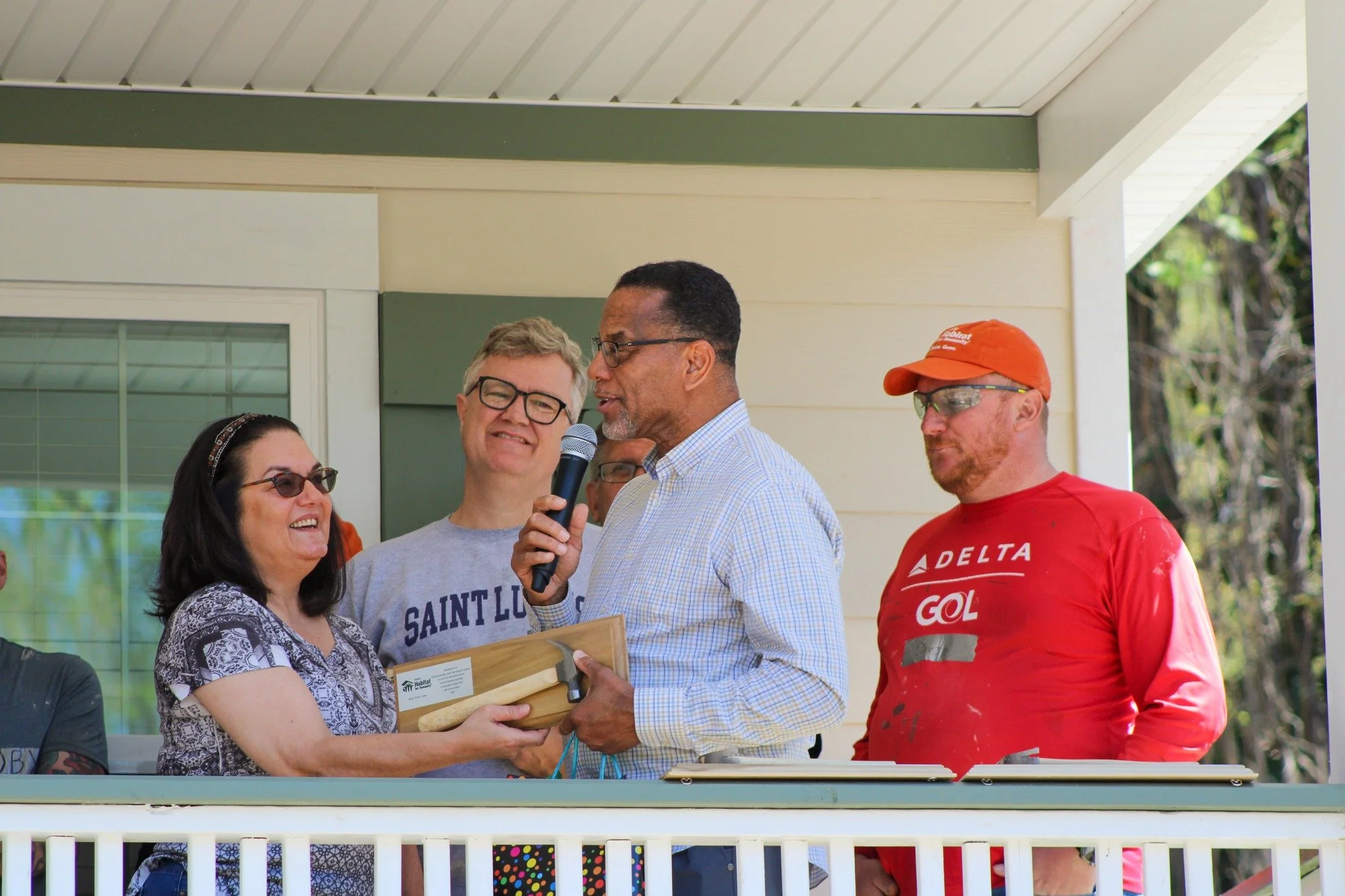 Two weeks ago, we celebrated Dedication Day for our 2026 @atlantahabitat build. After over 30 years of Glenn's involvement with Habitat, the joy of working with the family and other churches continues to be a gift. Thank you to all who participated a