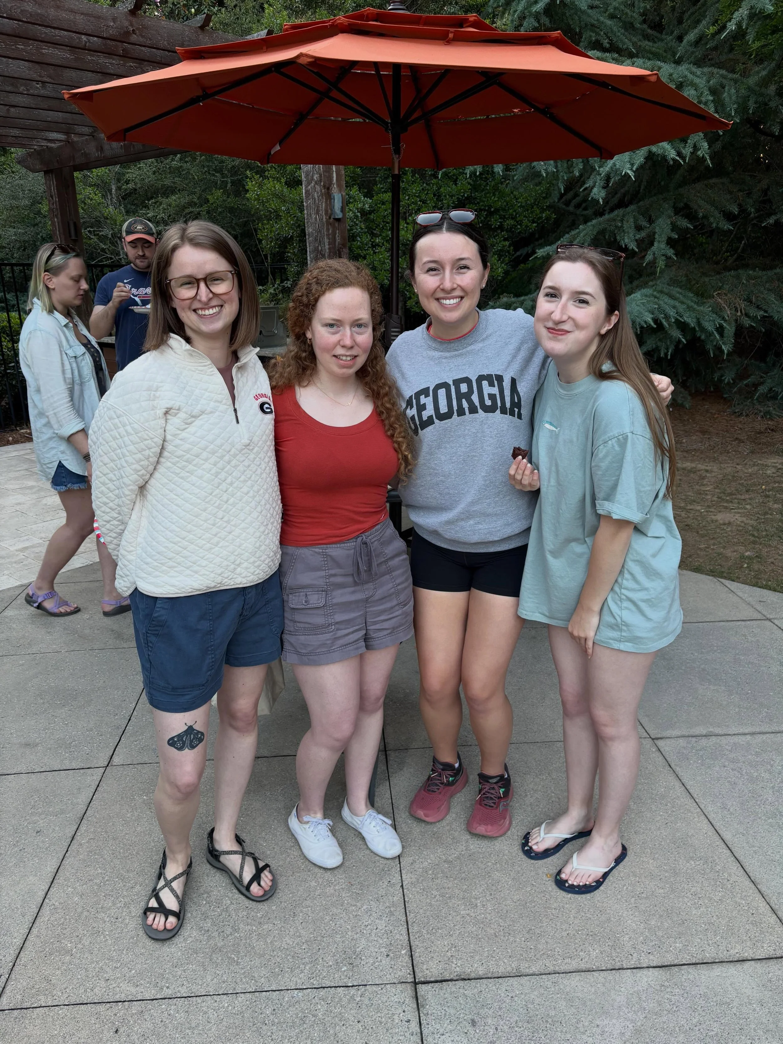 The Young Adults kicked off summer tonight with a cookout!
