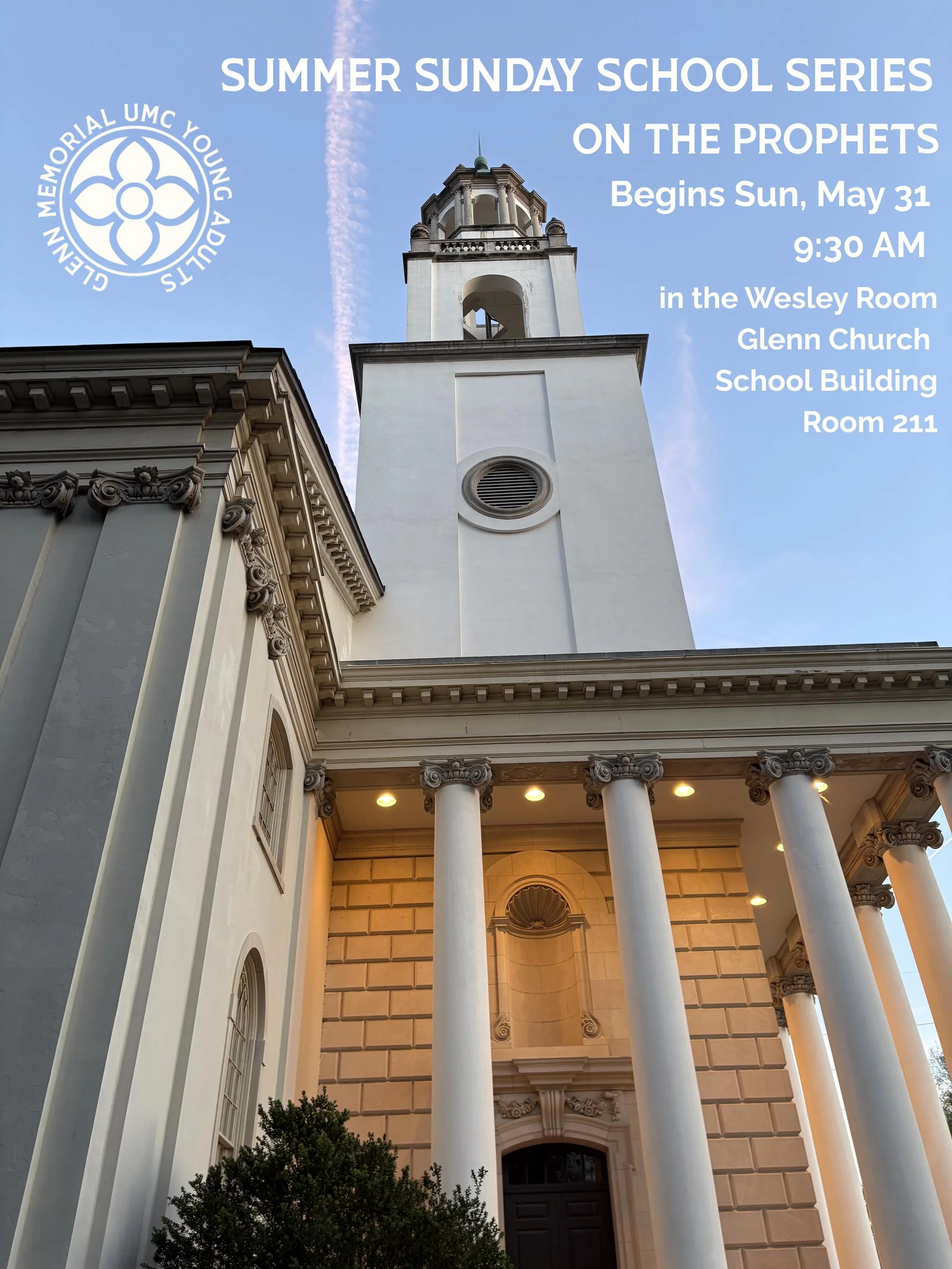 Our summer Sunday School series kicks off THIS SUNDAY, May 31! Join us at 9:30 on Sunday mornings to learn about the prophets, starting with Moses, going through the Old Testament, and concluding with Jesus. We&rsquo;ll use podcast episodes to accomp