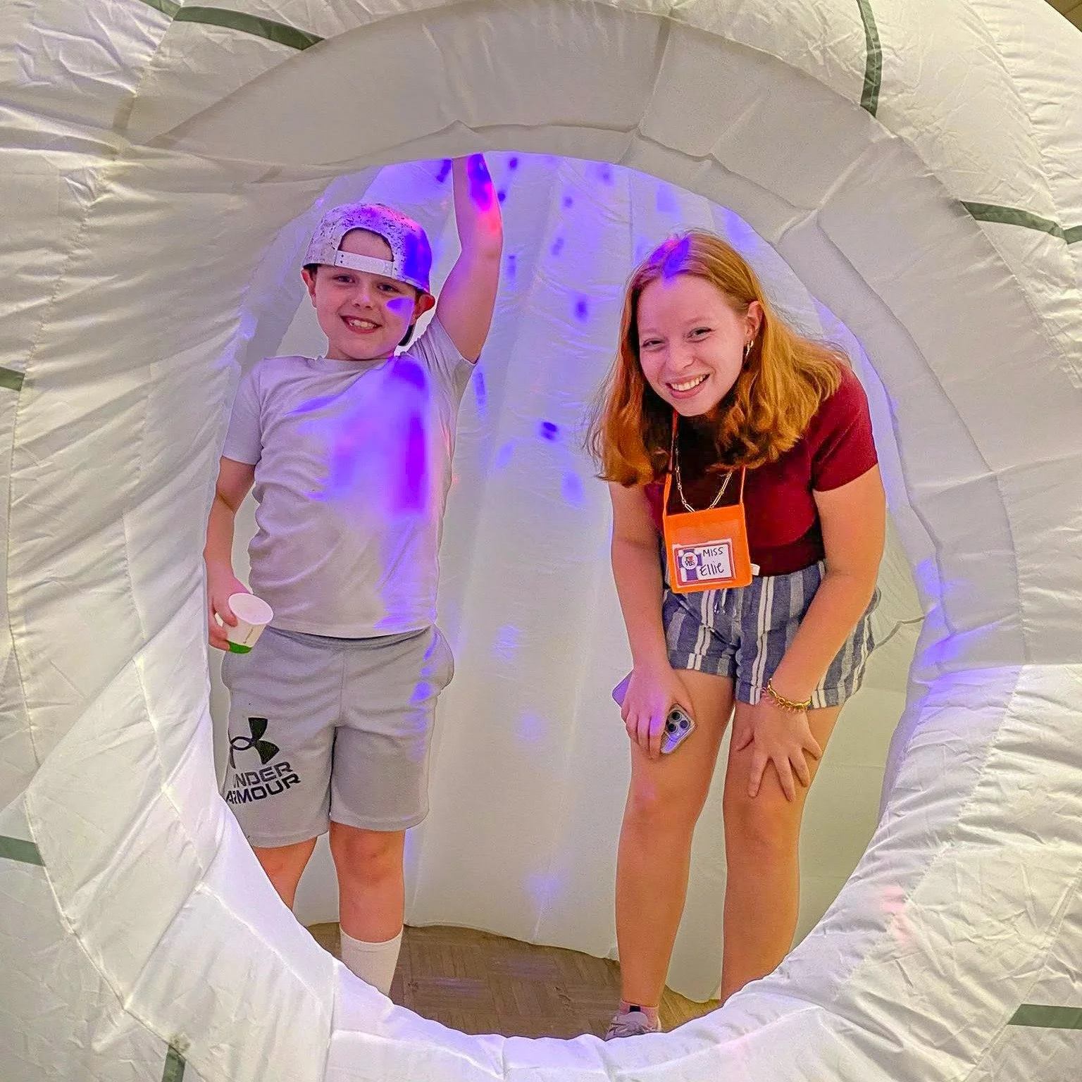 Our Family Vacation Bible School has kicked off with a Snowball Mountain Challenge! We're having fun taking a break from the Atlanta heat as we head to the slopes where we sing, dance, focus on Bible stories and "lift lessons" (life lessons