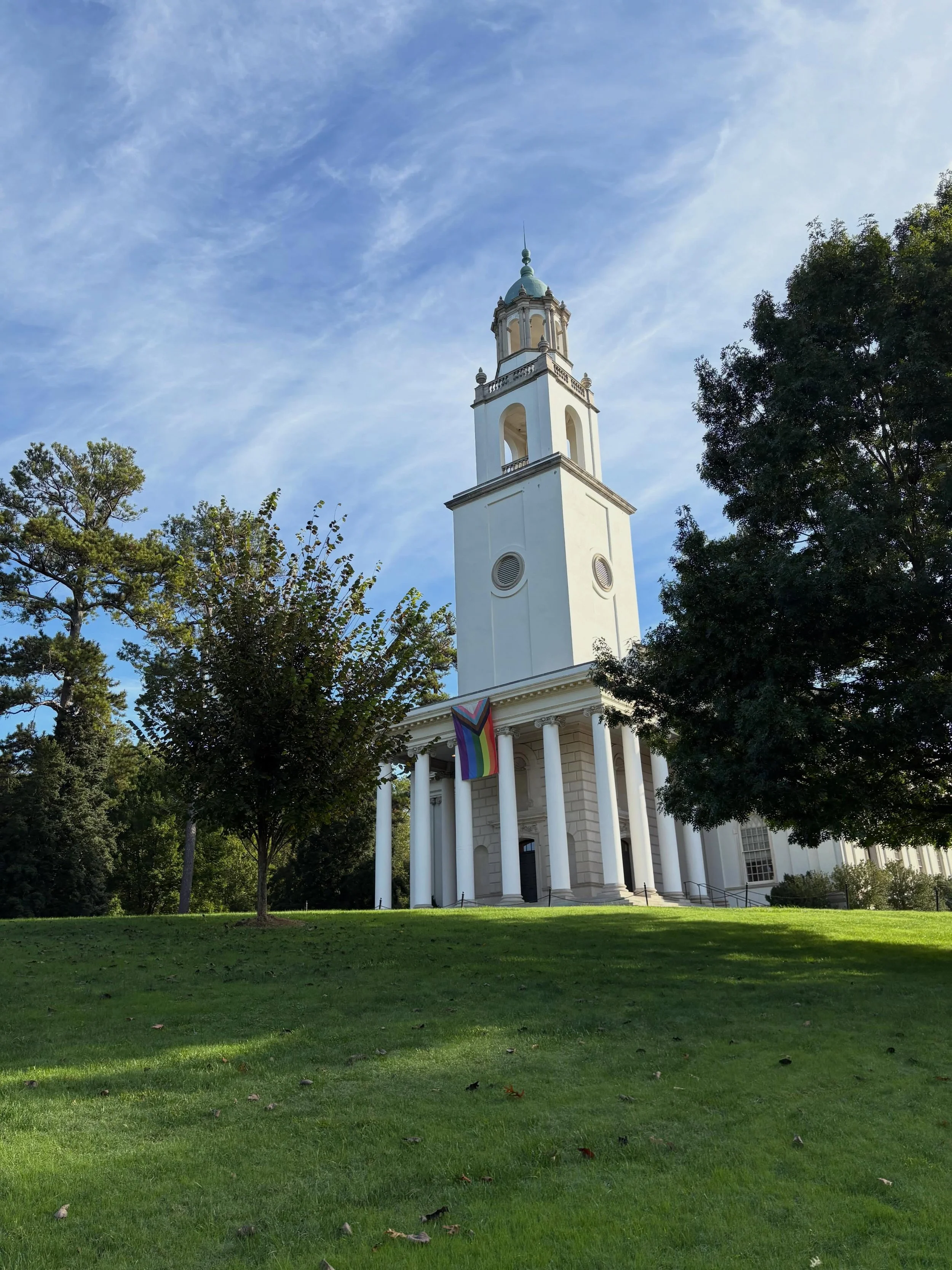 Happy Pride from Emory University Wesley Fellowship! This month, we celebrate our LGBTQ+ community members and love in all forms. Emory Wesley is a space where ALL are welcome as their full, authentic selves. Wesley Fellowship, as a ministry of Glenn