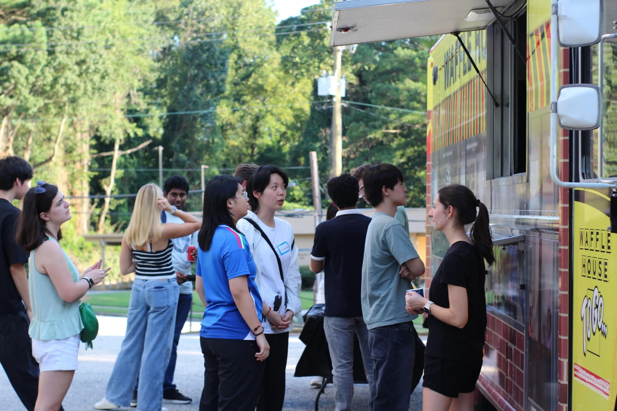 We had the BEST time at our fall kickoff last night! Big thanks to @wafflehouseofficial and all of our volunteers who made it happen. The fall semester is officially underway! ALL are welcome here at Emory Wesley Fellowship!