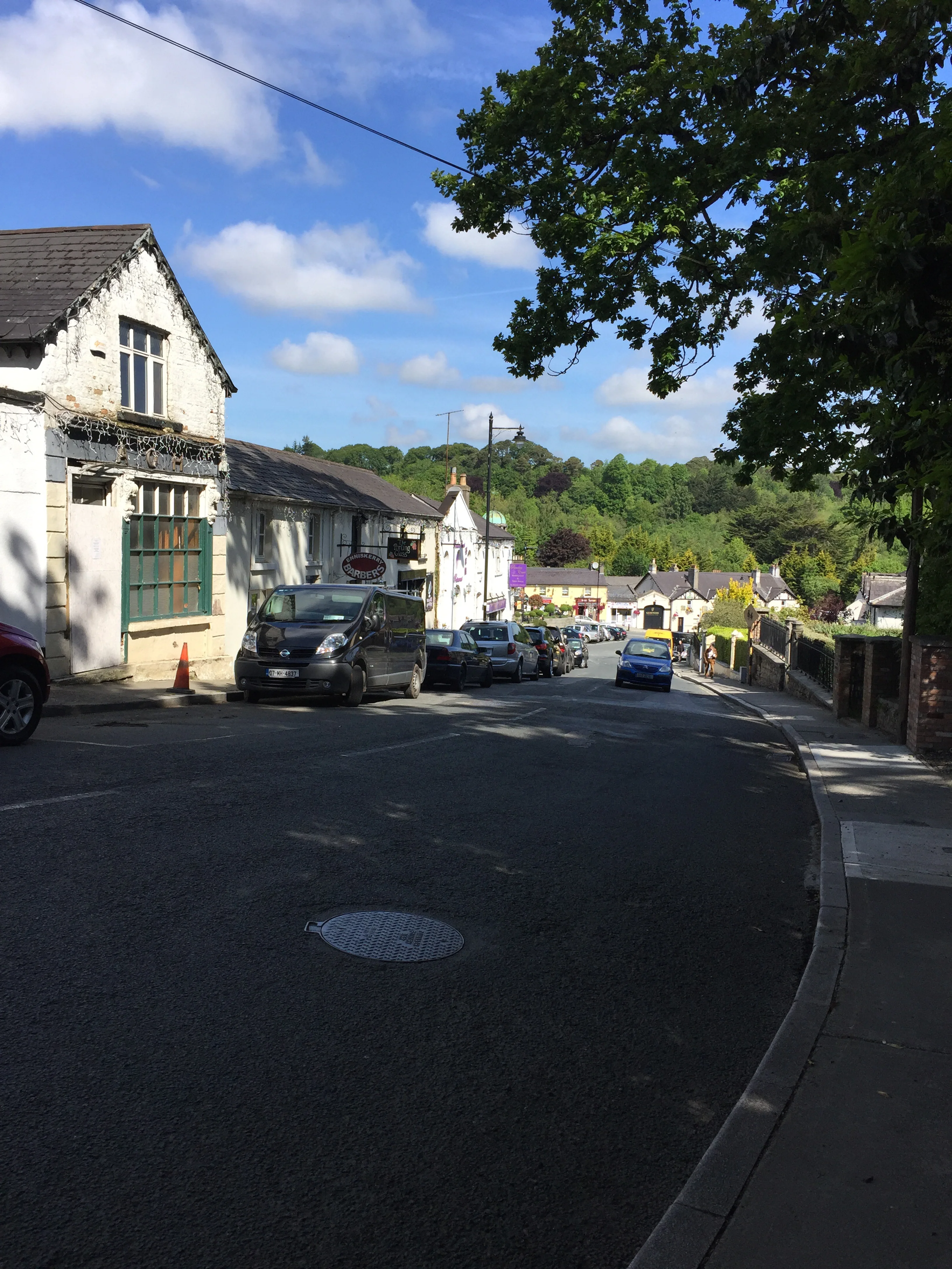 The town of Enniskerry.