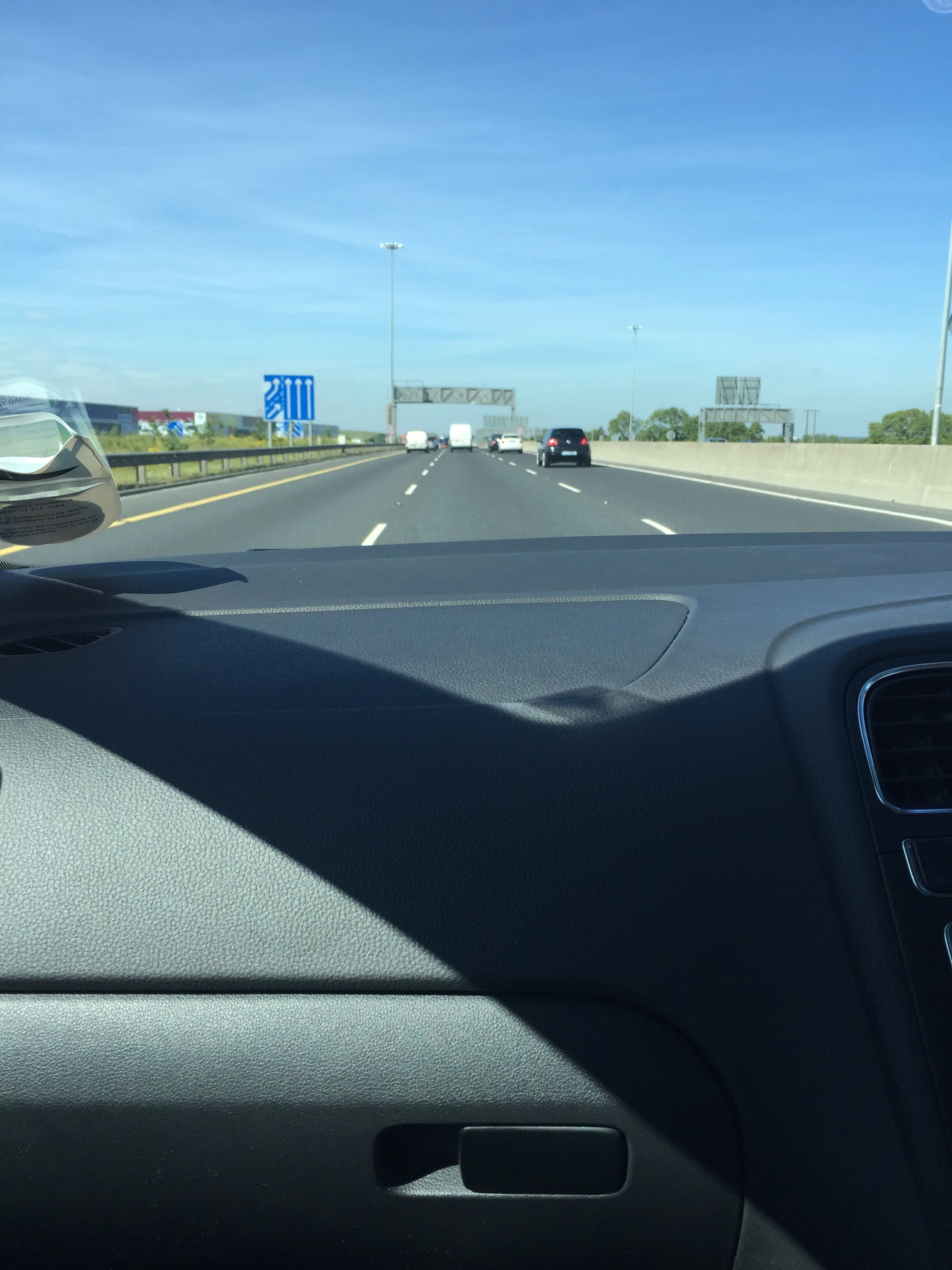 On the M1...