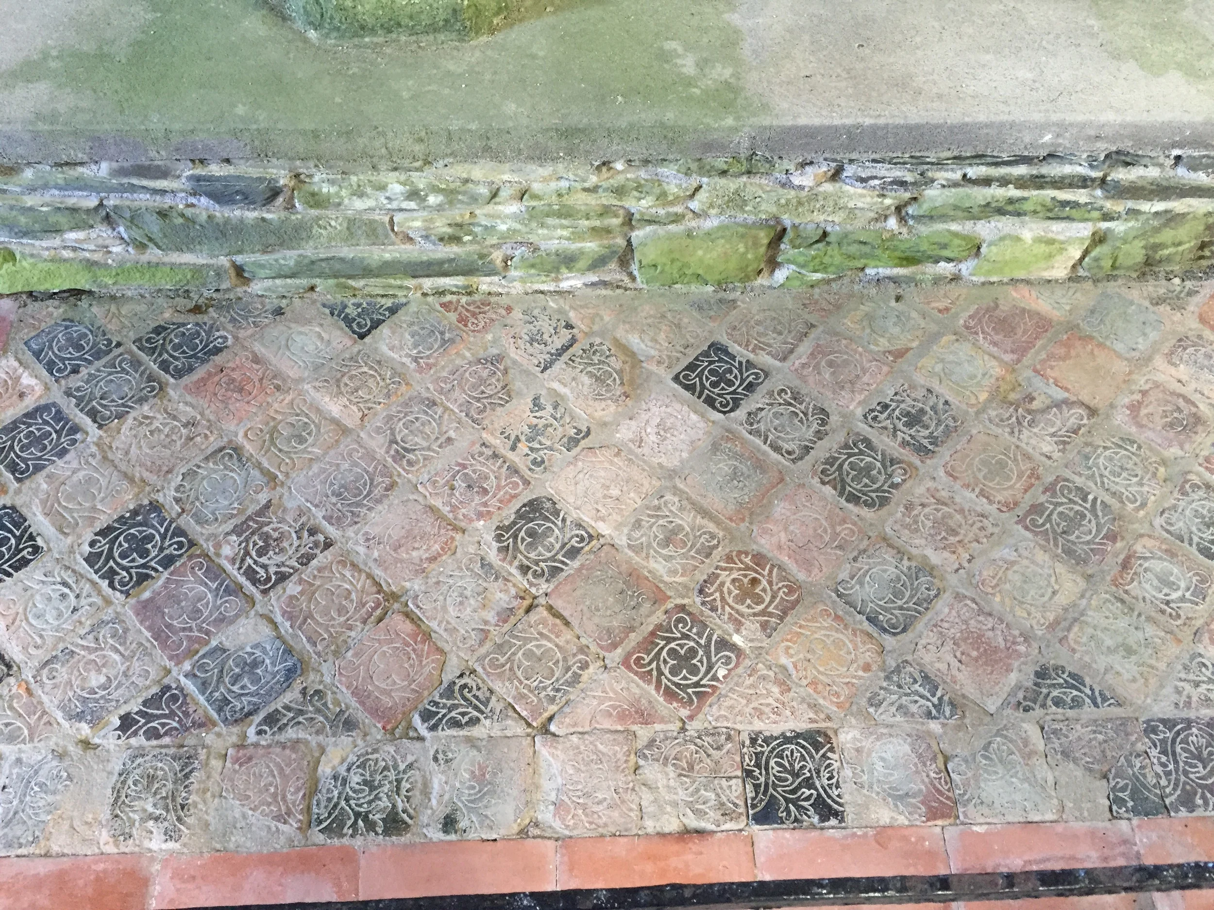 Tiled floors...beautiful!