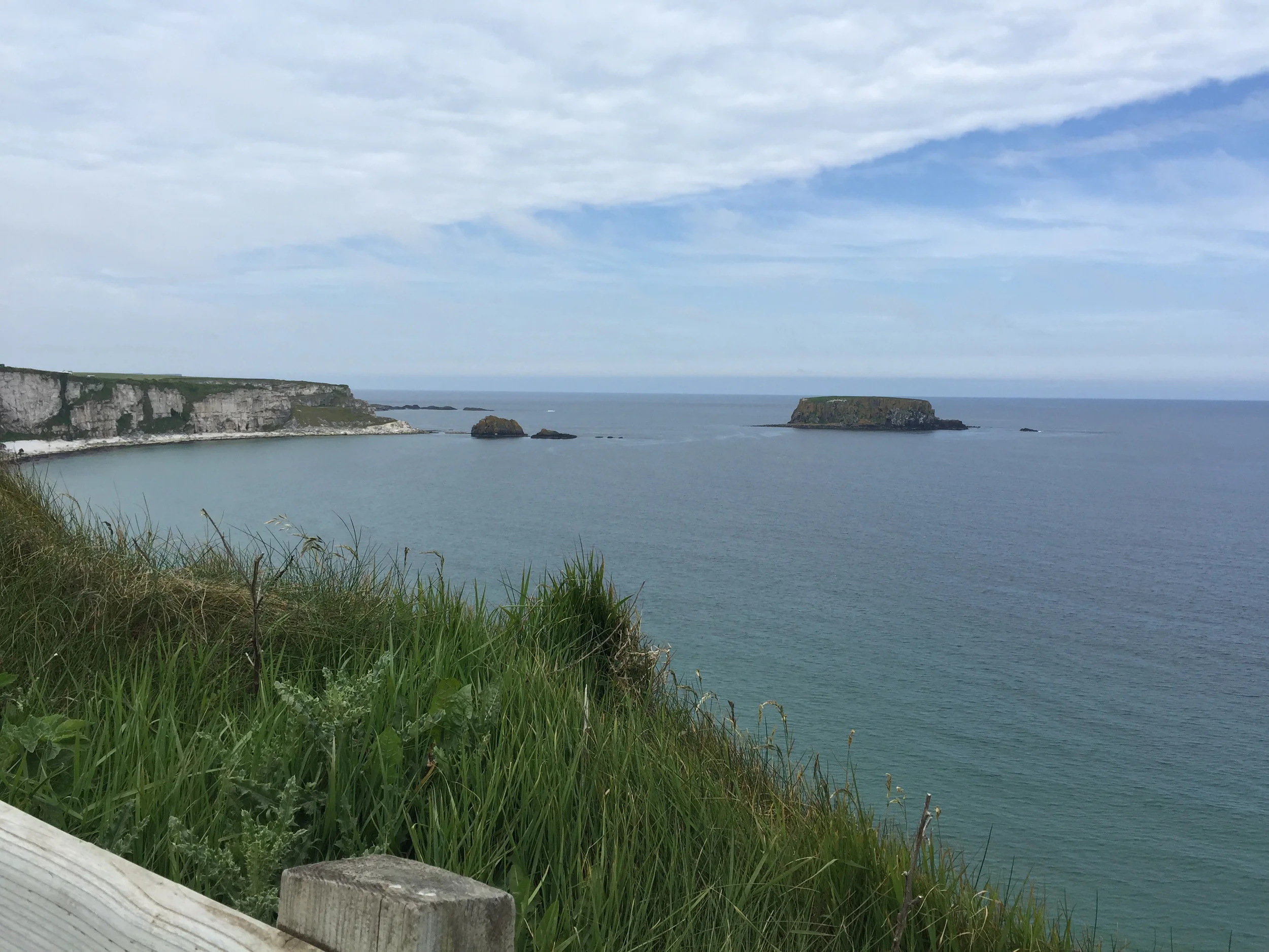More stunning views on the cliff walk on the way back from the bridge.