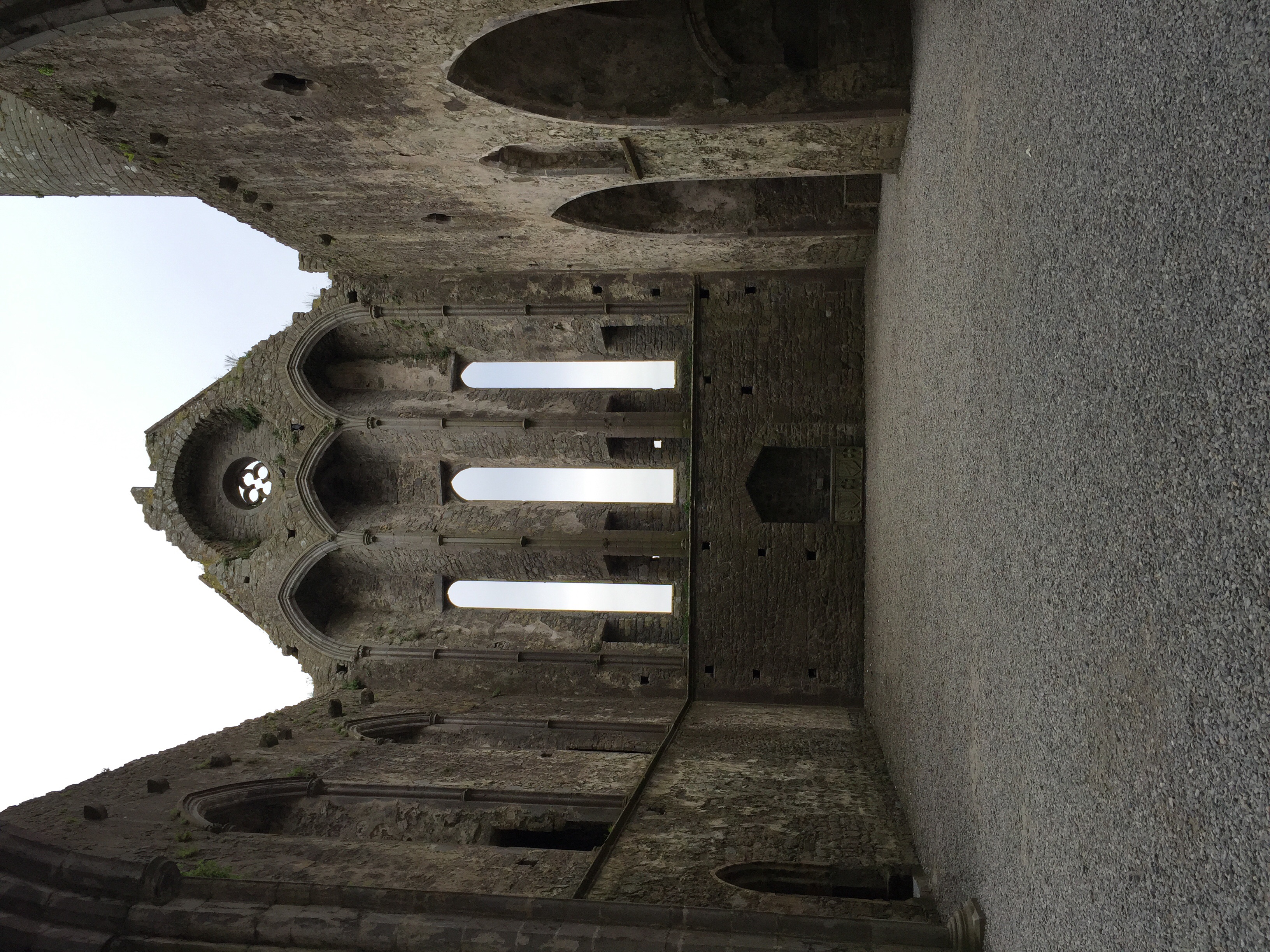 The chapel area...