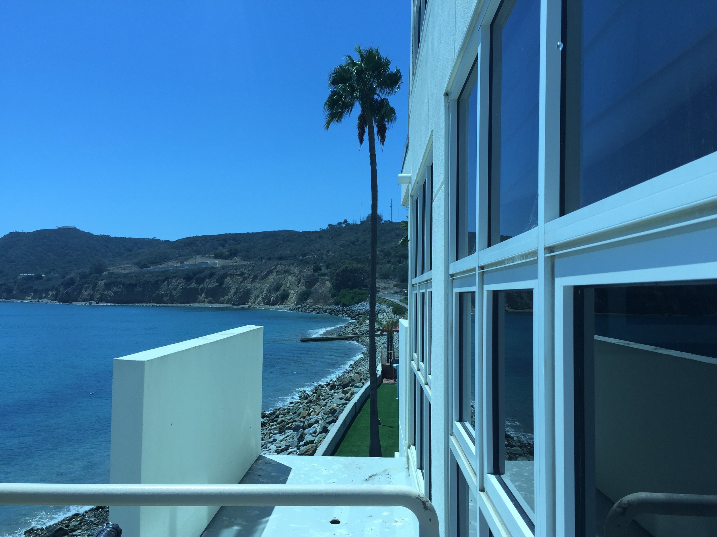 Taken from hotel room patio.
