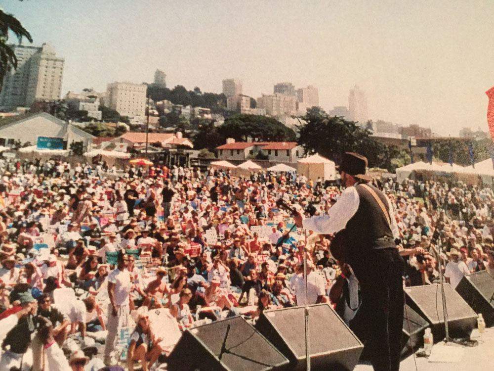 Roy Rogers at the San Francisco Blues Festival, 1990s