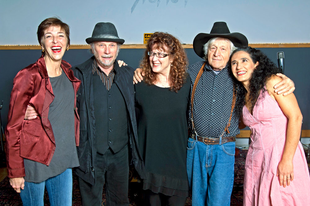 Nell Robinson, Roy Rogers, Gaynell Rogers, Ramblin' Jack Elliott and Badi Assad