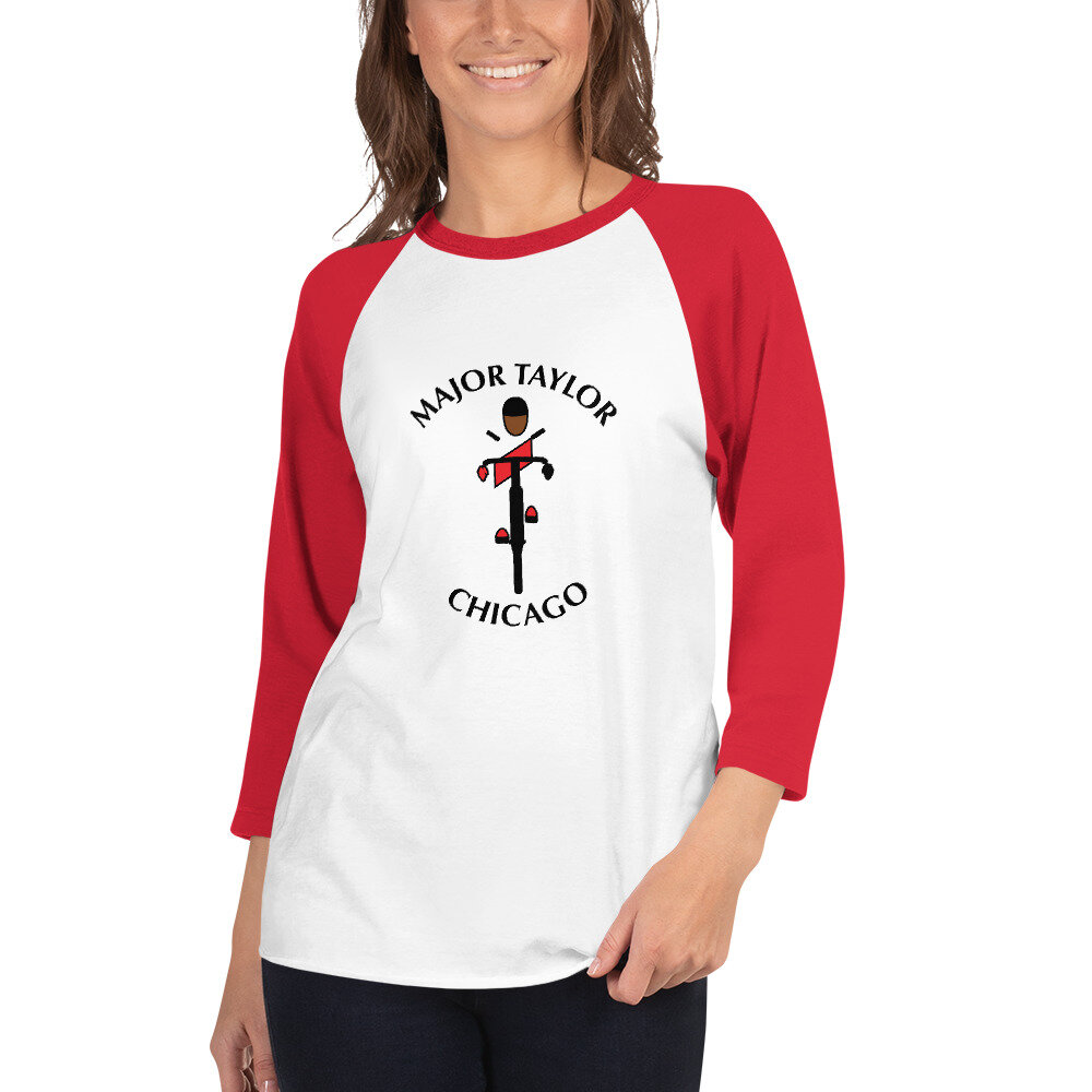 Download Mtc3 3 4 Sleeve Raglan Shirt Major Taylor Cycling Club Chicago