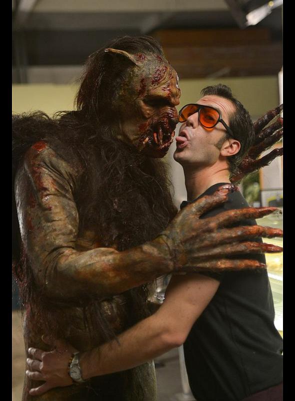 Werewolf Creature Suit with Prosthetics
