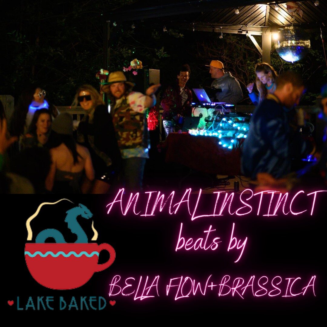 Join us Saturday evening at @lakebakedmt  for the best dance party, Animal Instinct with beats by Bella Flow and Brassica.  Music starts at 9:30 pm and $5 gets you thru the door. @aurarogers 
.
.
.
.
.
.
.
.
.
.
.
#clarkhyundai #bigforkwhitewaterfest