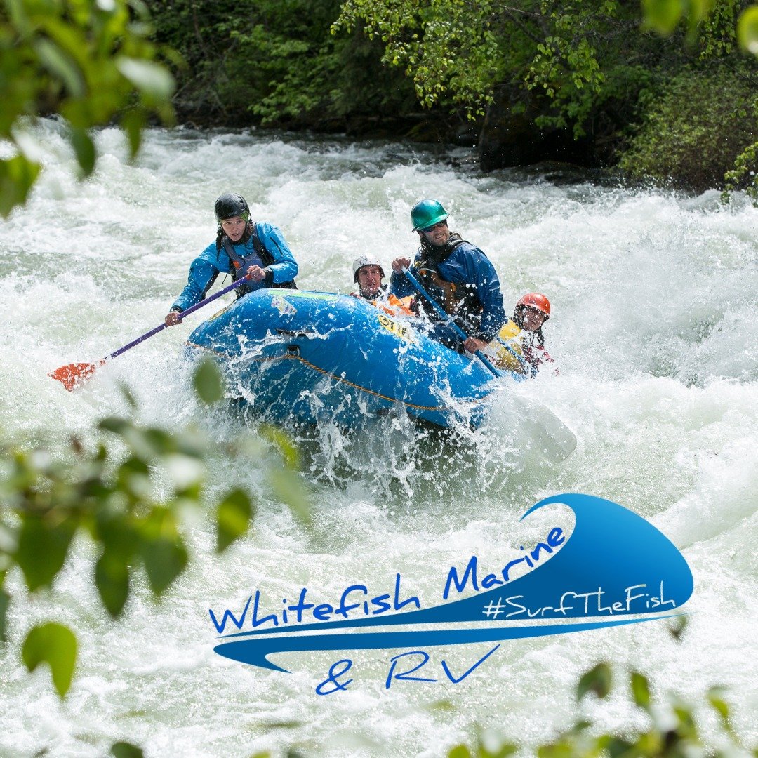Boating is all about family and sponsoring a whitewater festival just makes sense.  @whitefishmarine 's owner is a third-generation boater and grew up on the water. Whitefish Marine is a locally owned and operated family business since 1998 and meeti