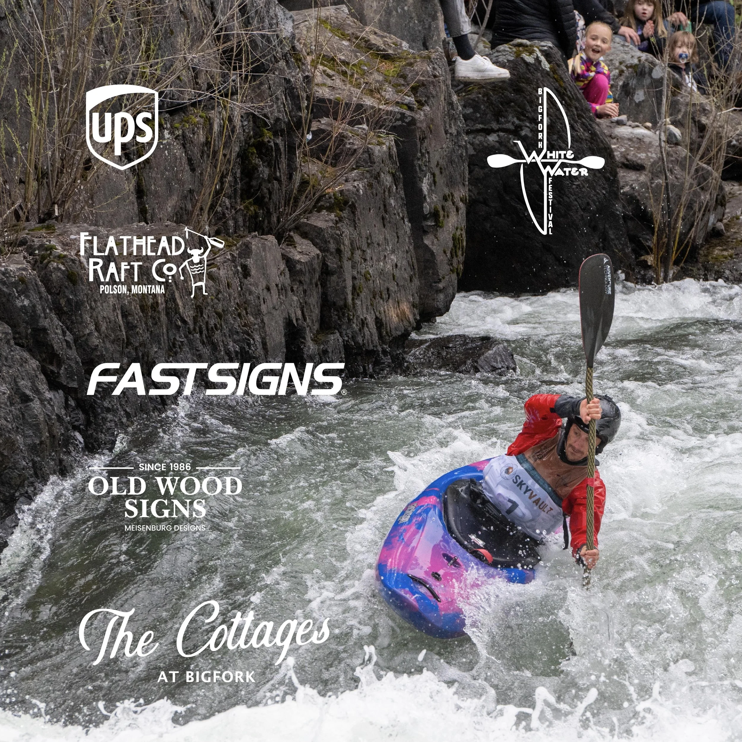 Another huge shoutout to our Class I sponsors helping bring the Bigfork Whitewater Festival to life! 🌊

The UPS Store in Bigfork keeps the community connected with shipping, mailbox services, and reliable small business support.

Flathead Raft Compa