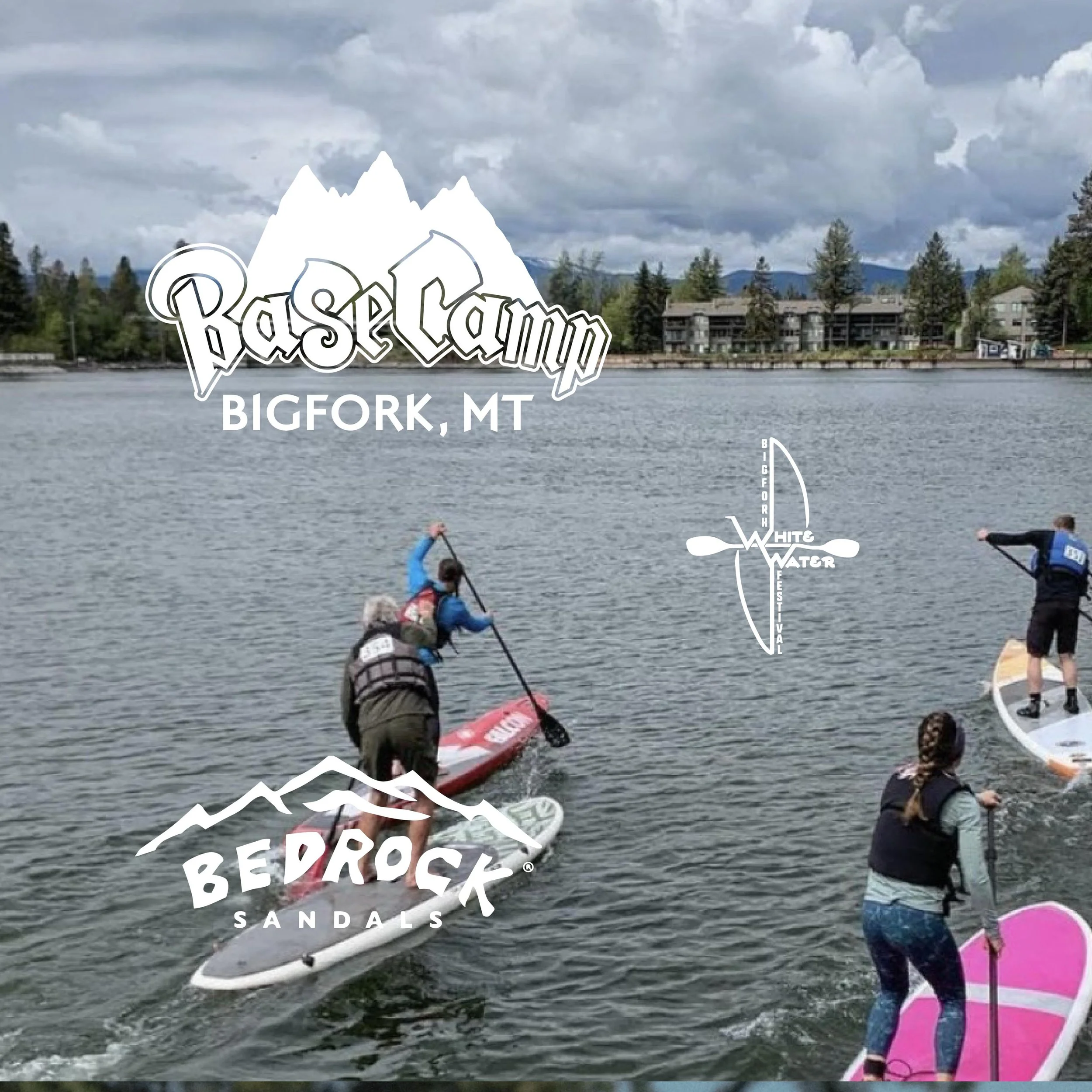 BATTLE IN THE BAY!! Huge thanks to Base Camp Bigfork and Bedrock Sandals for supporting the Bigfork Whitewater Festival!

Base Camp Bigfork is always bringing the stoke to the bay as the sponsor of this year&rsquo;s Stand Up Paddleboard Race on Satur