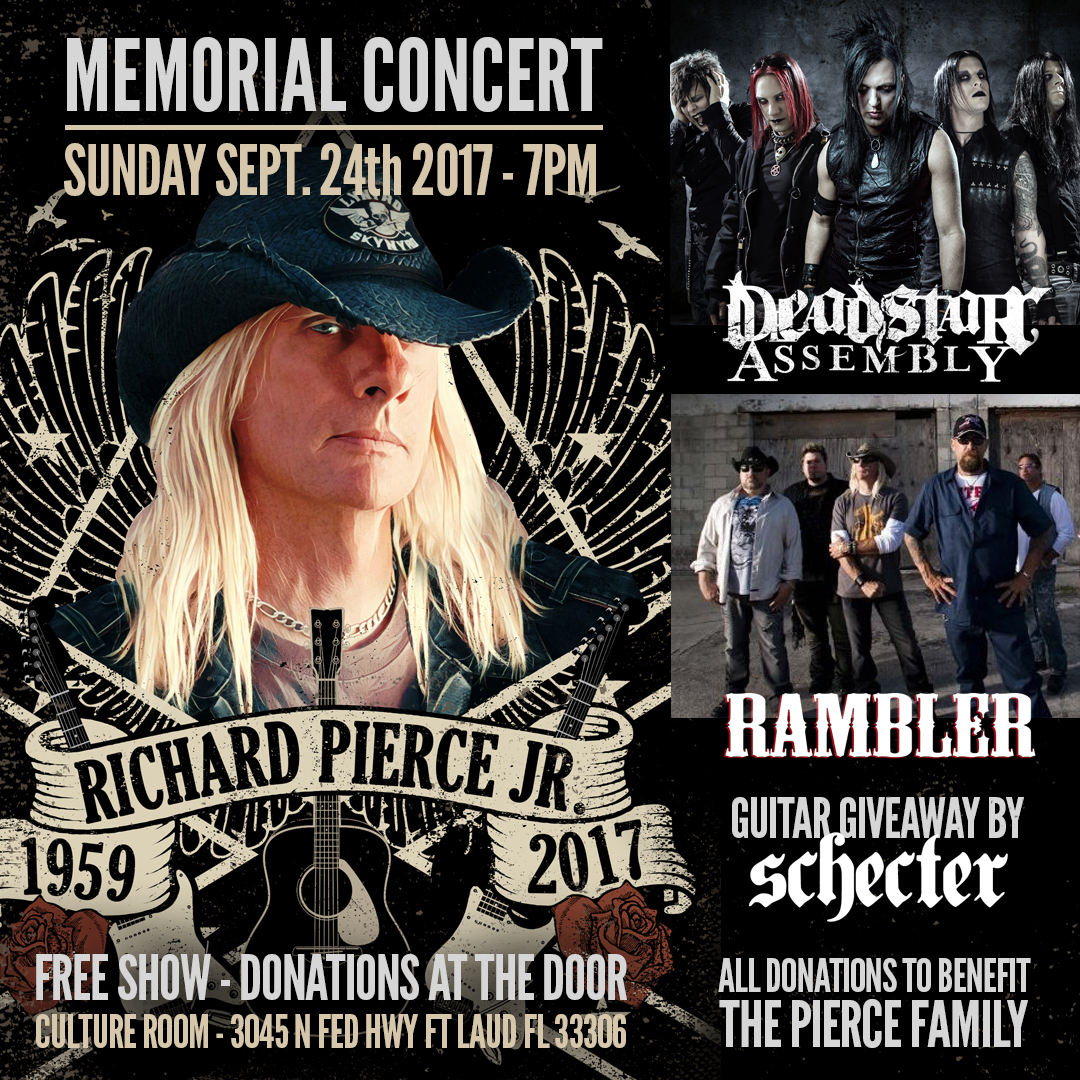 DSA FREE SHOW! 9/24/17 - RICHARD PIERCE MEMORIAL CONCERT 