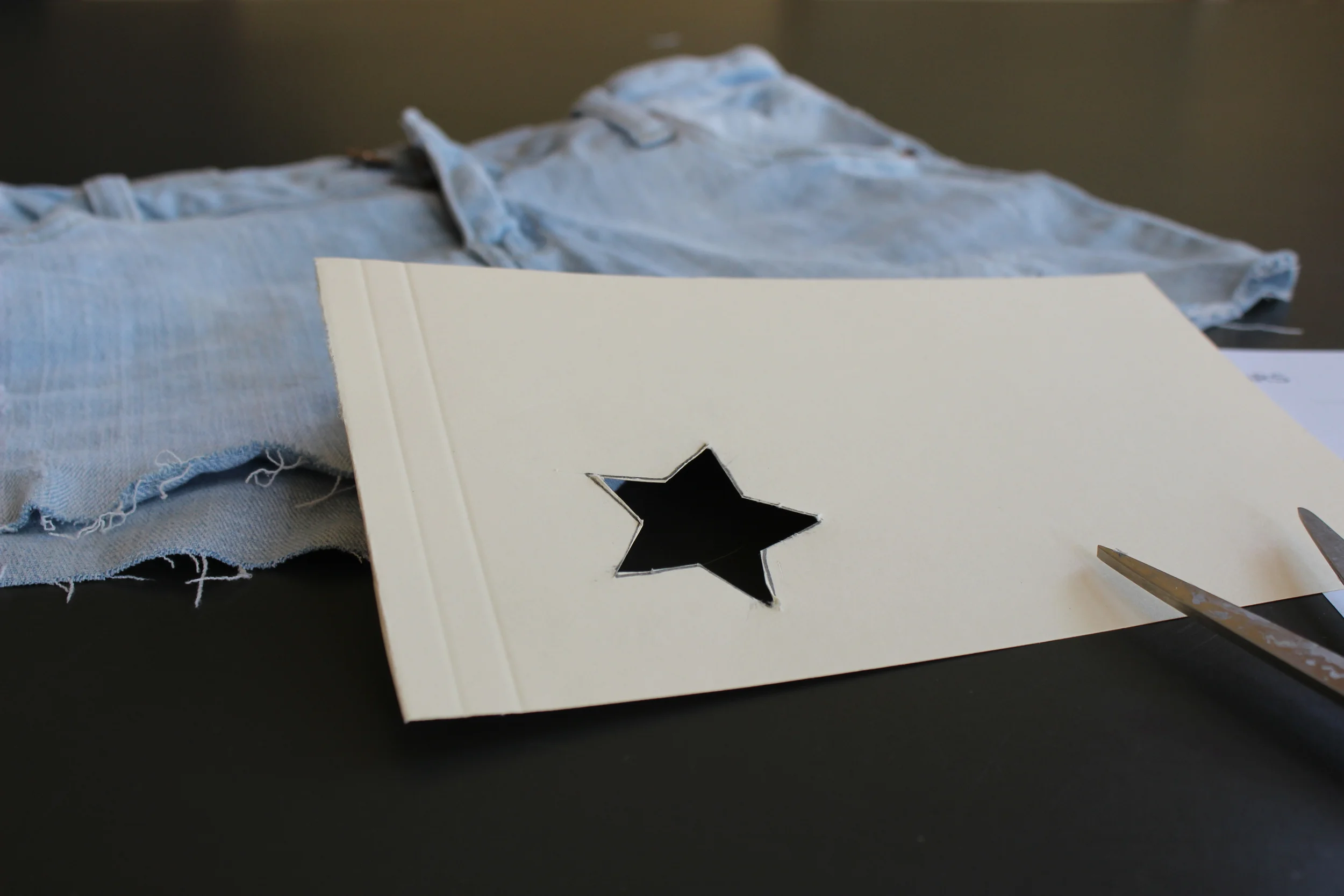 Cut the star.