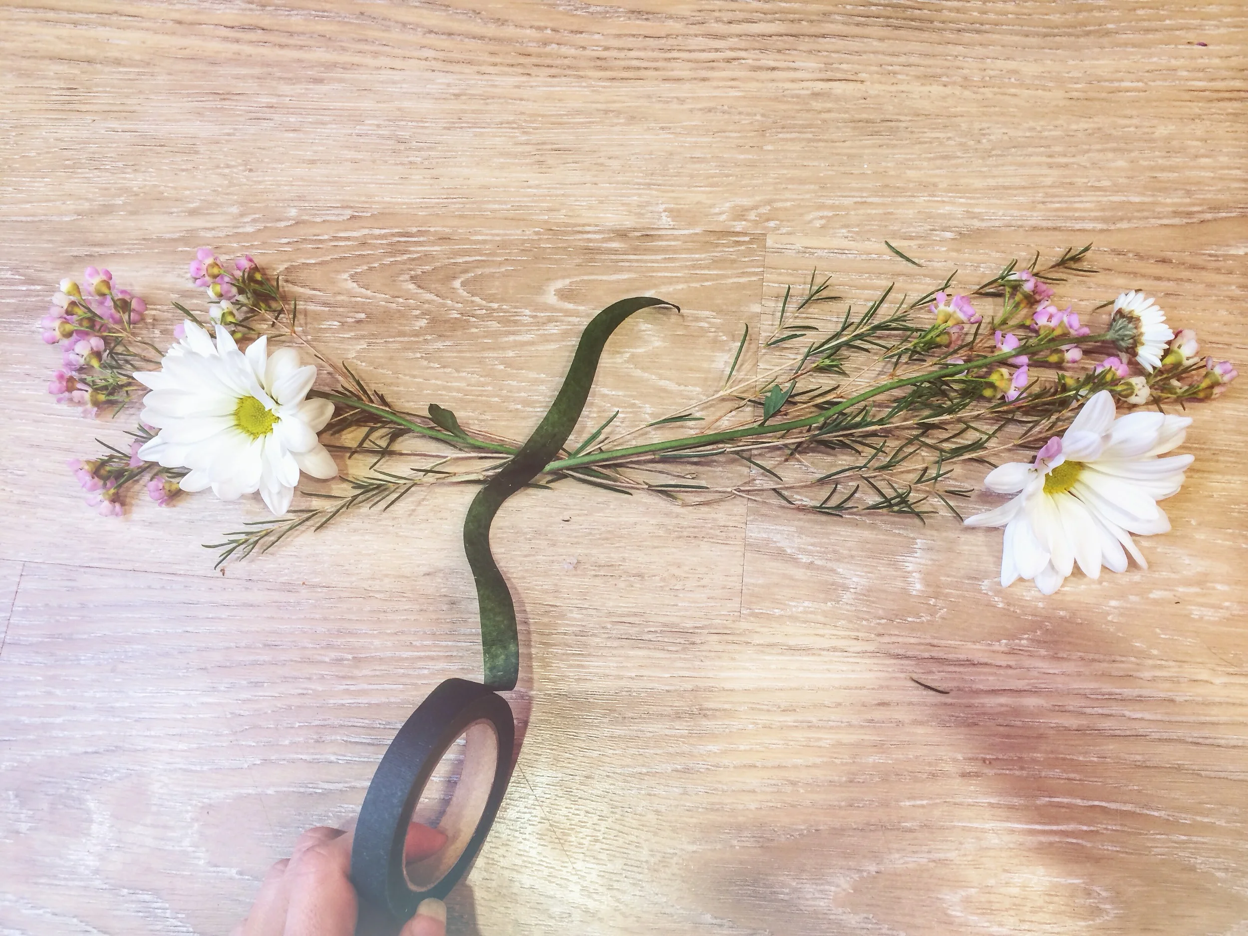 Wreath flower crown