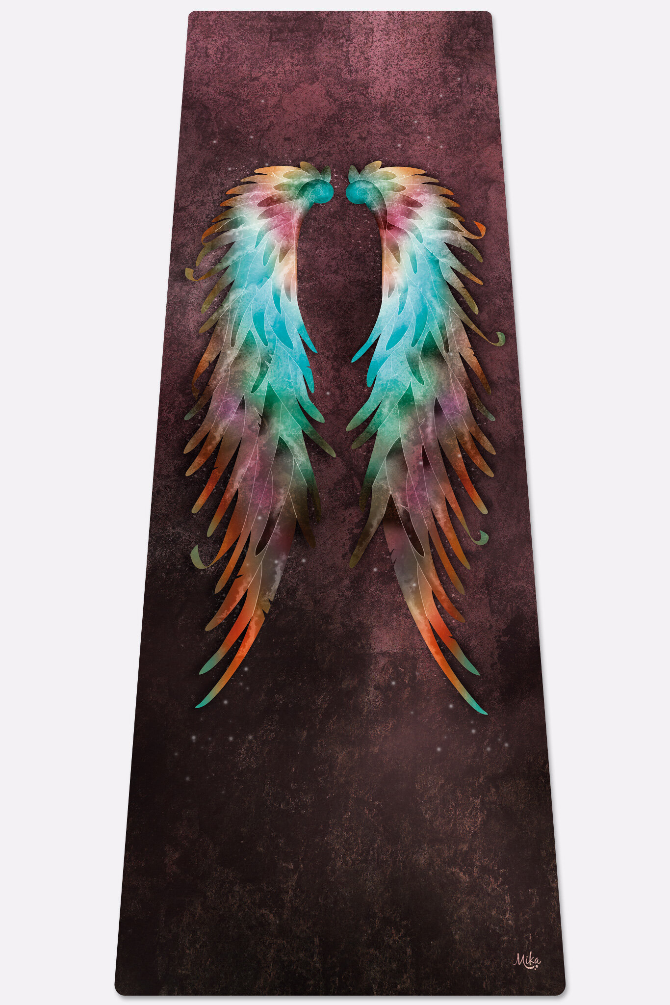 Mika Yoga Wear Goddess Wings Mat Design.jpg