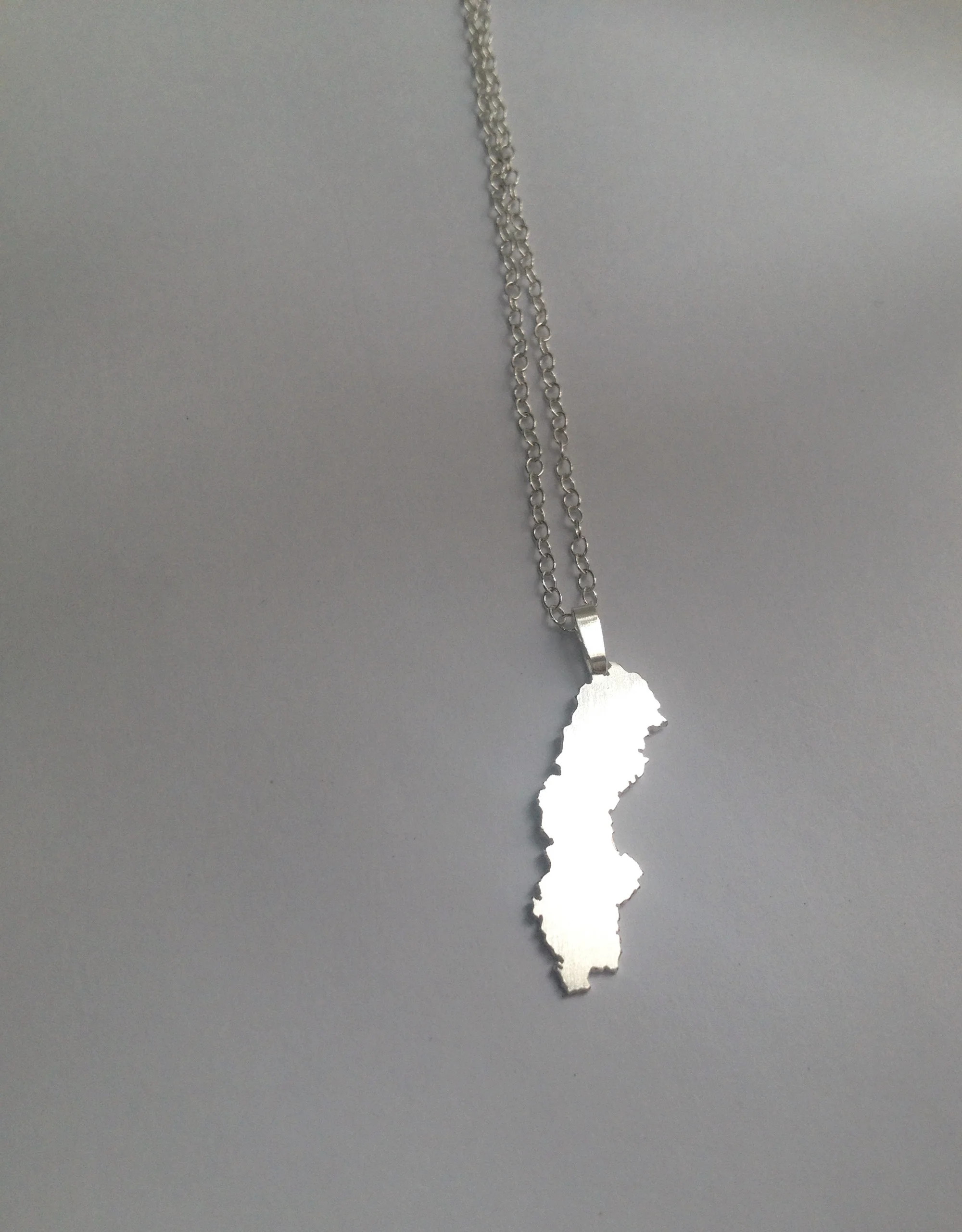 Sweden pendant, silver