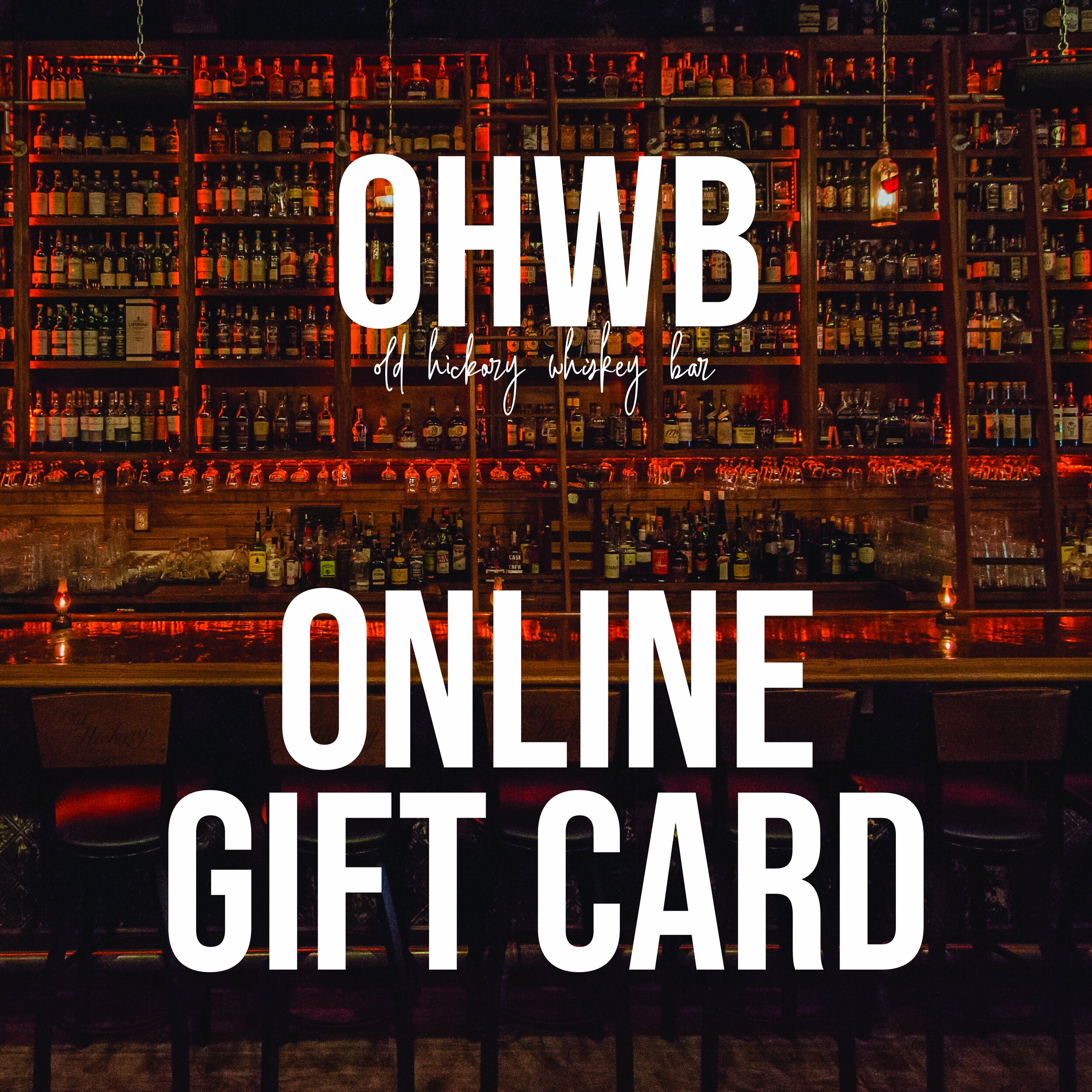 Gift Card, For Online Purchases!