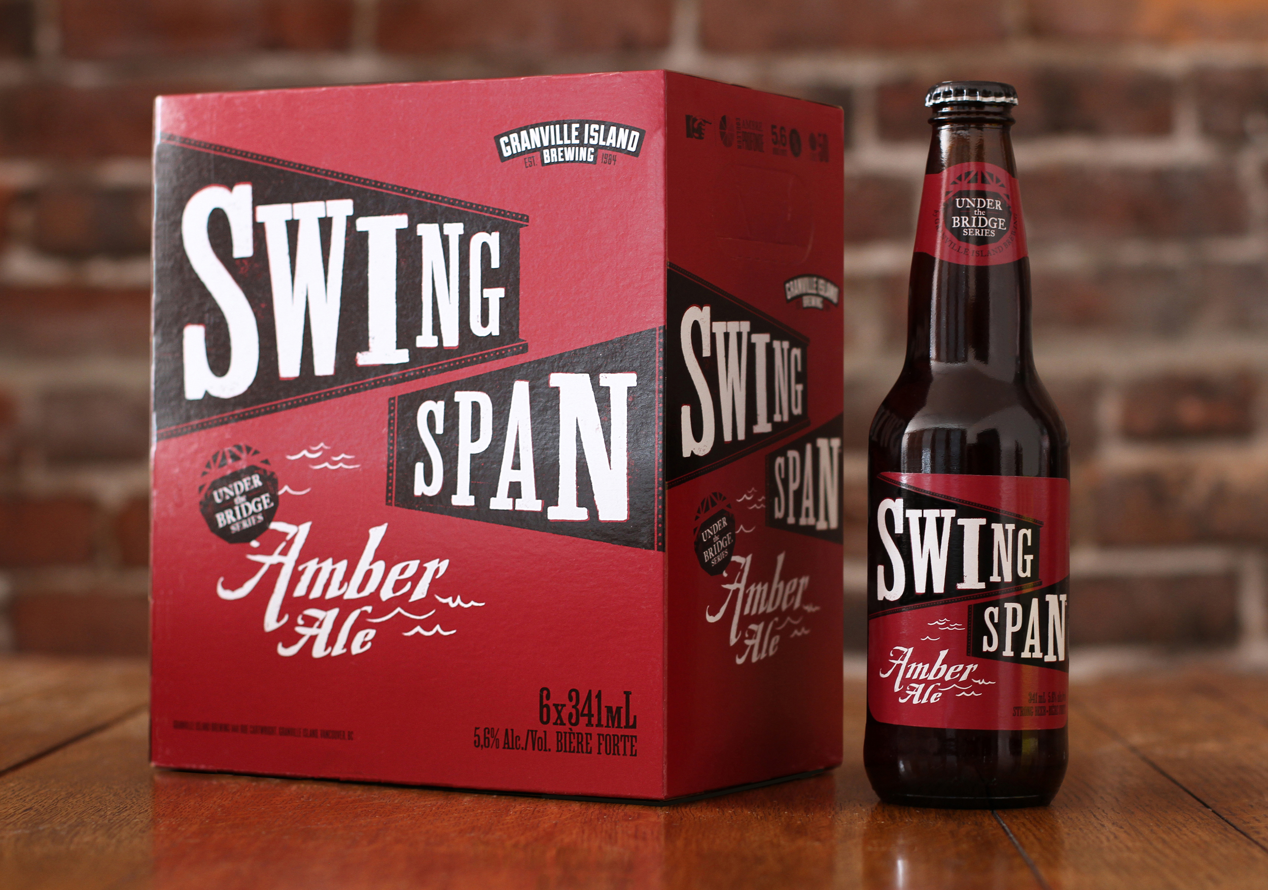 Swing San Amber Ale Beer Packaging  (Copy)