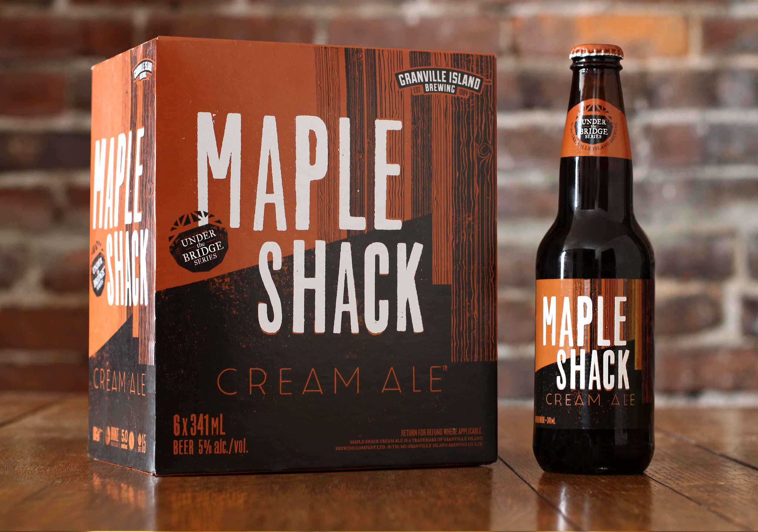 Maple Shack Cream Ale Beer Packaging (Copy)