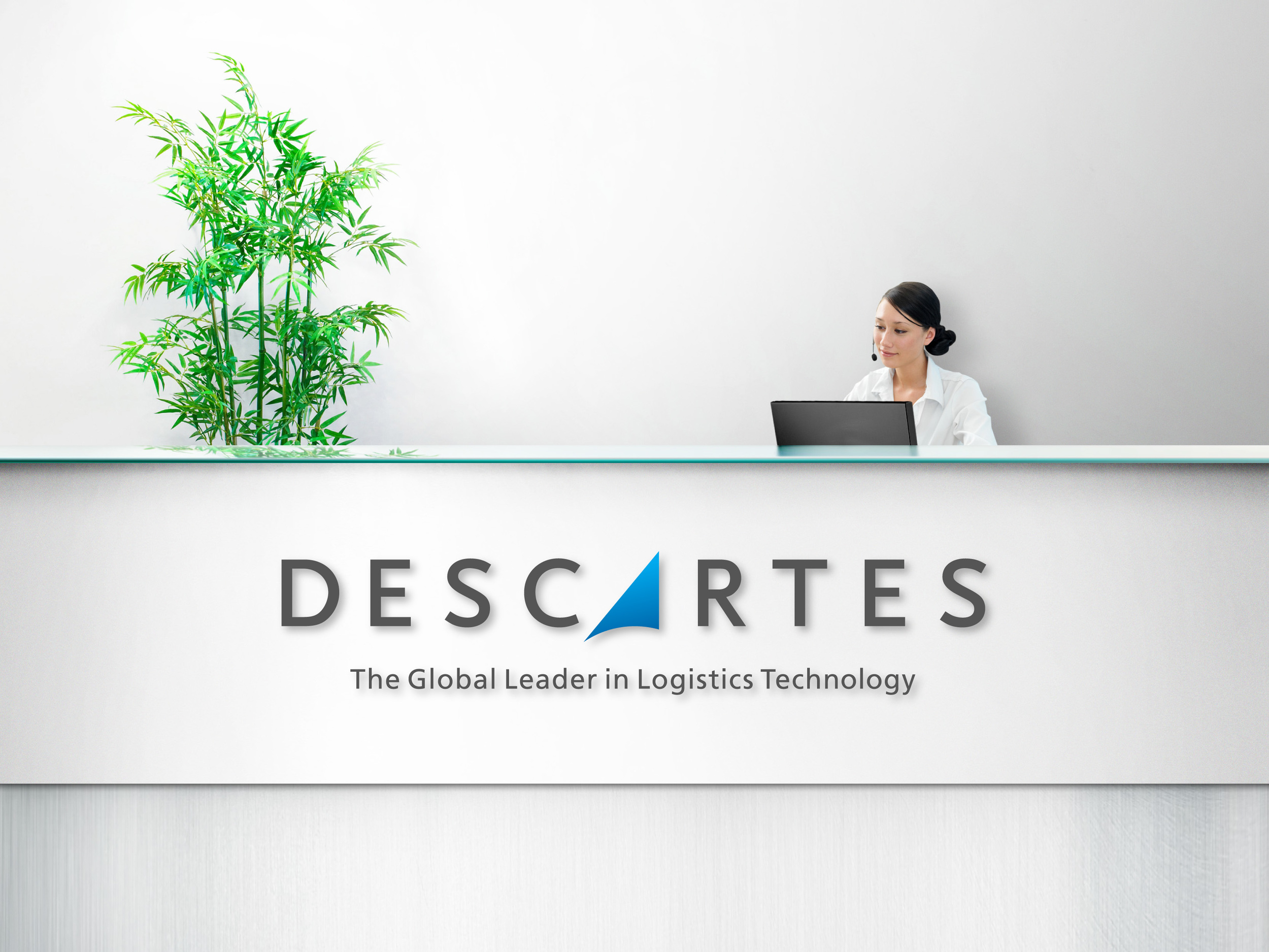 Descartes Logo Reception Desk.jpg