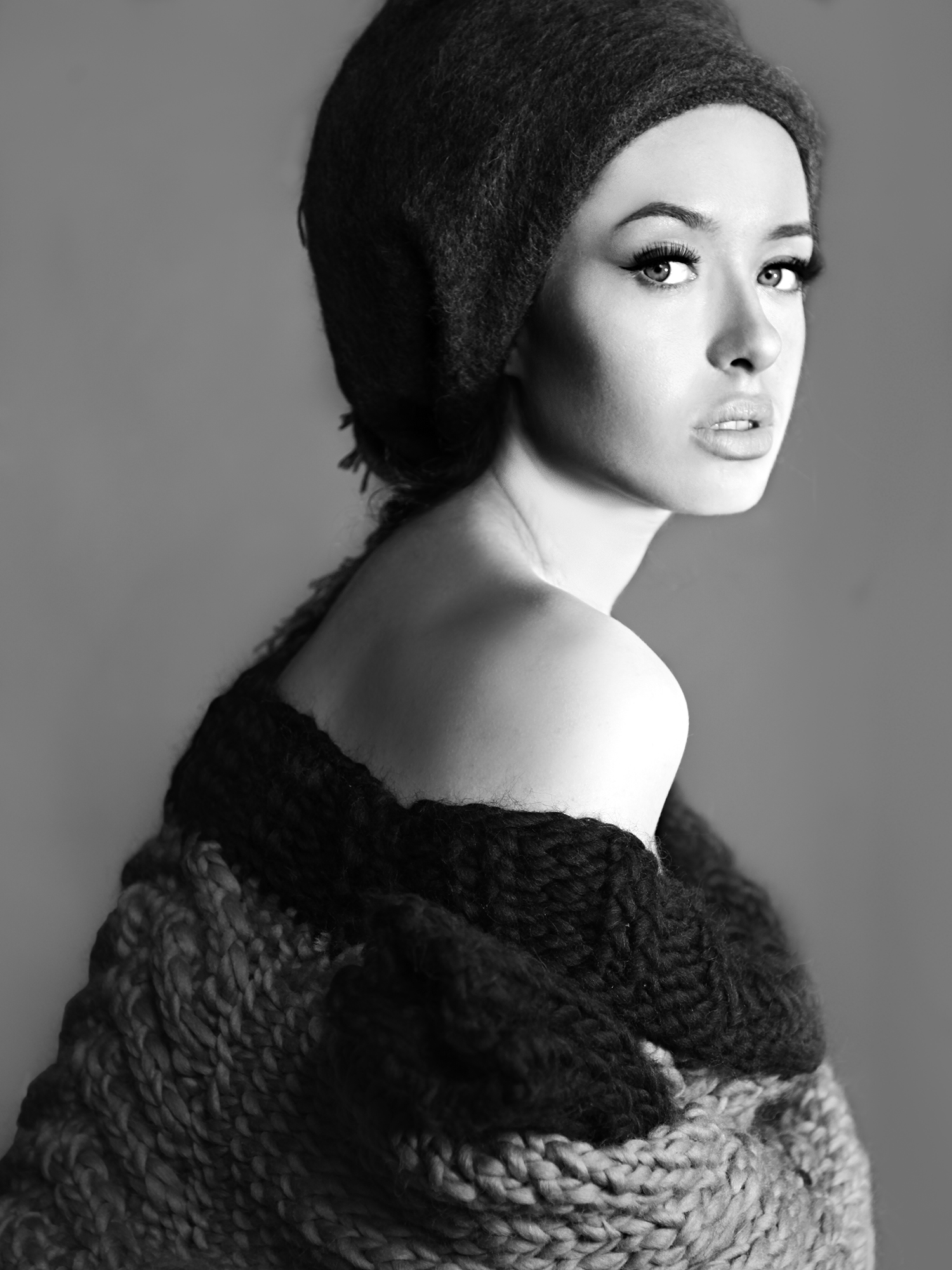 Stevens A ñazco - photography and styling Rose Stennett - model Jenamarie Boots - sweater
