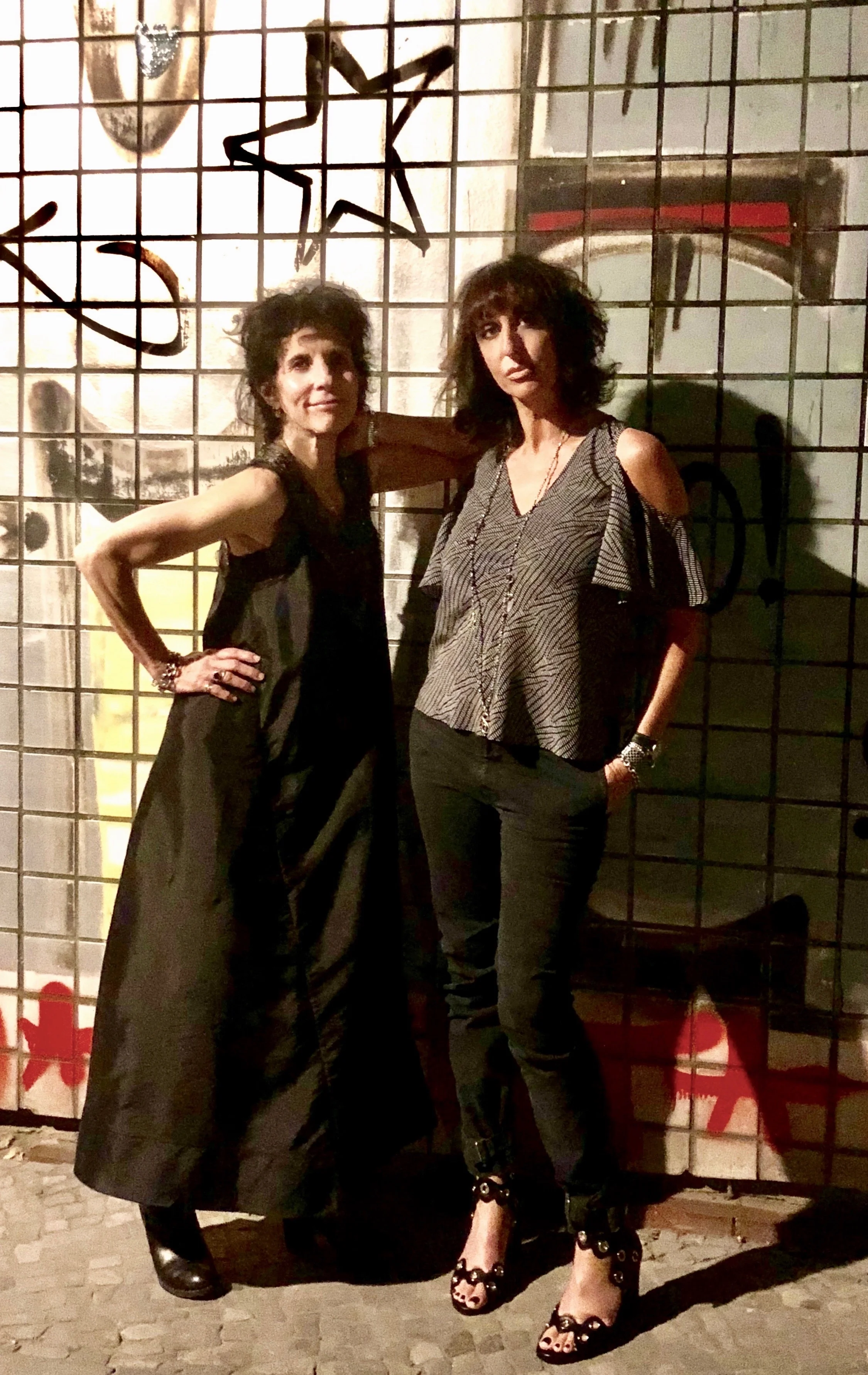 Stephanie and Sharon in Berlin during a client visit