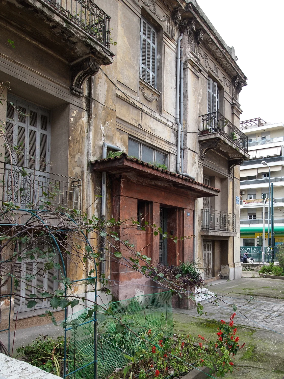 Eclectic residence of the interwar period, Athens