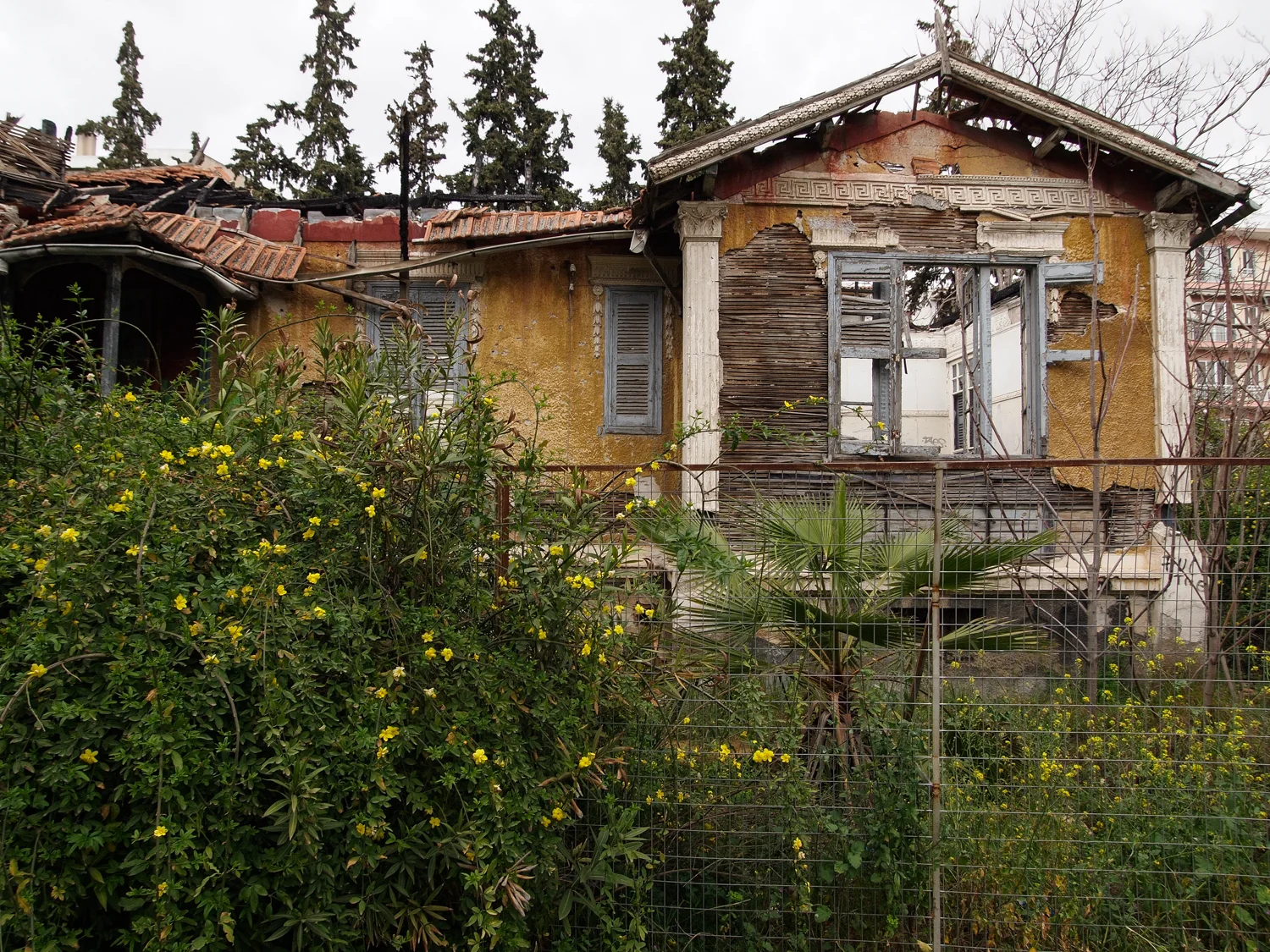 Villa Drakopoulou, sample of country house, Athens