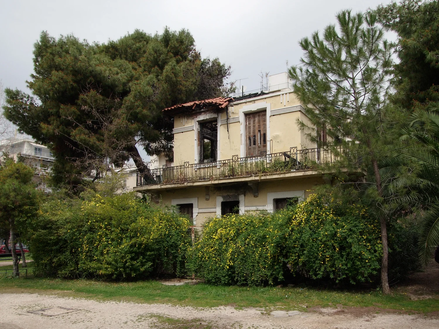 Villa Drakopoulou, sample of country house, Athens