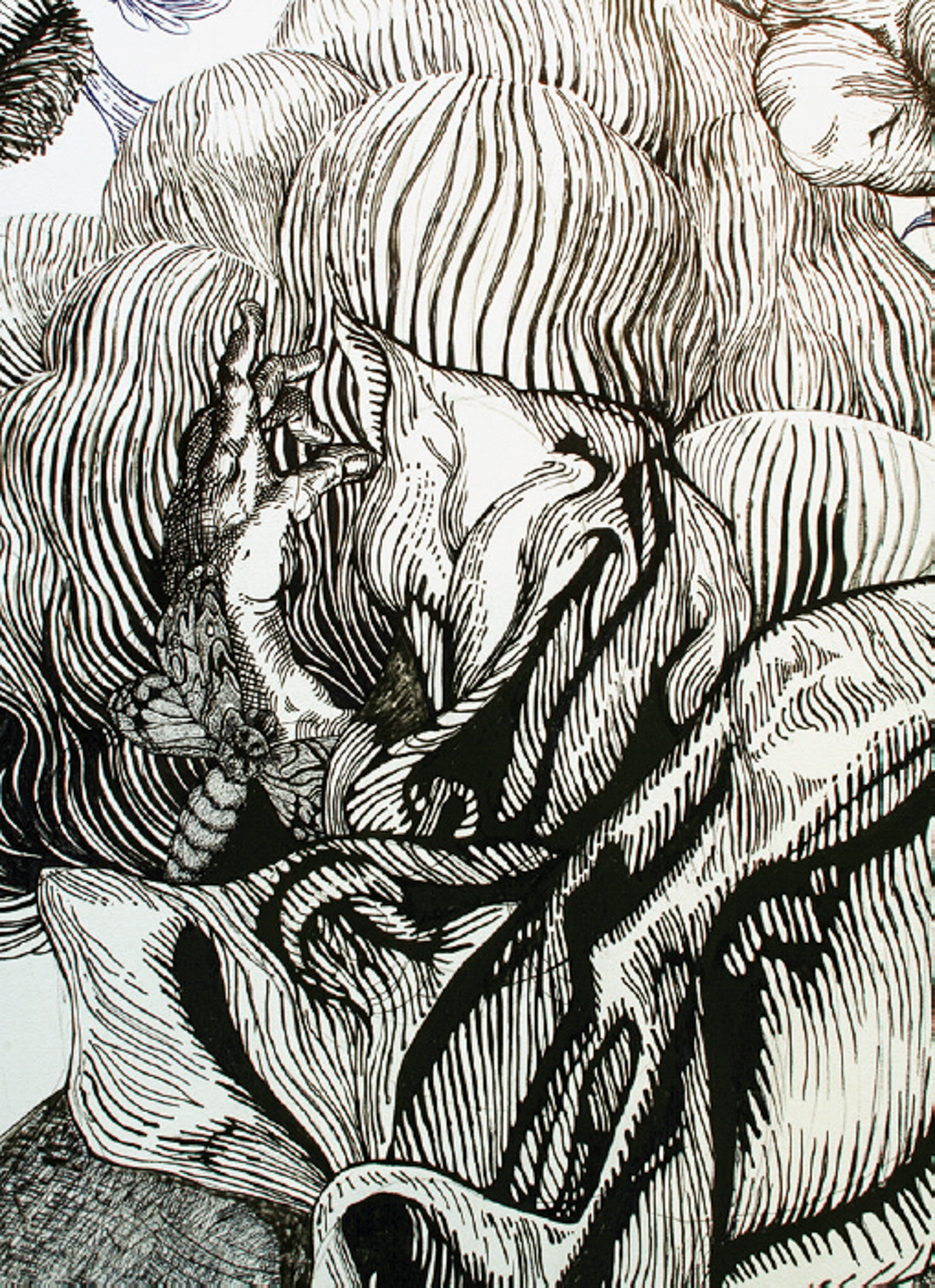Wall Mural for Zekka (detail), 2009-2012