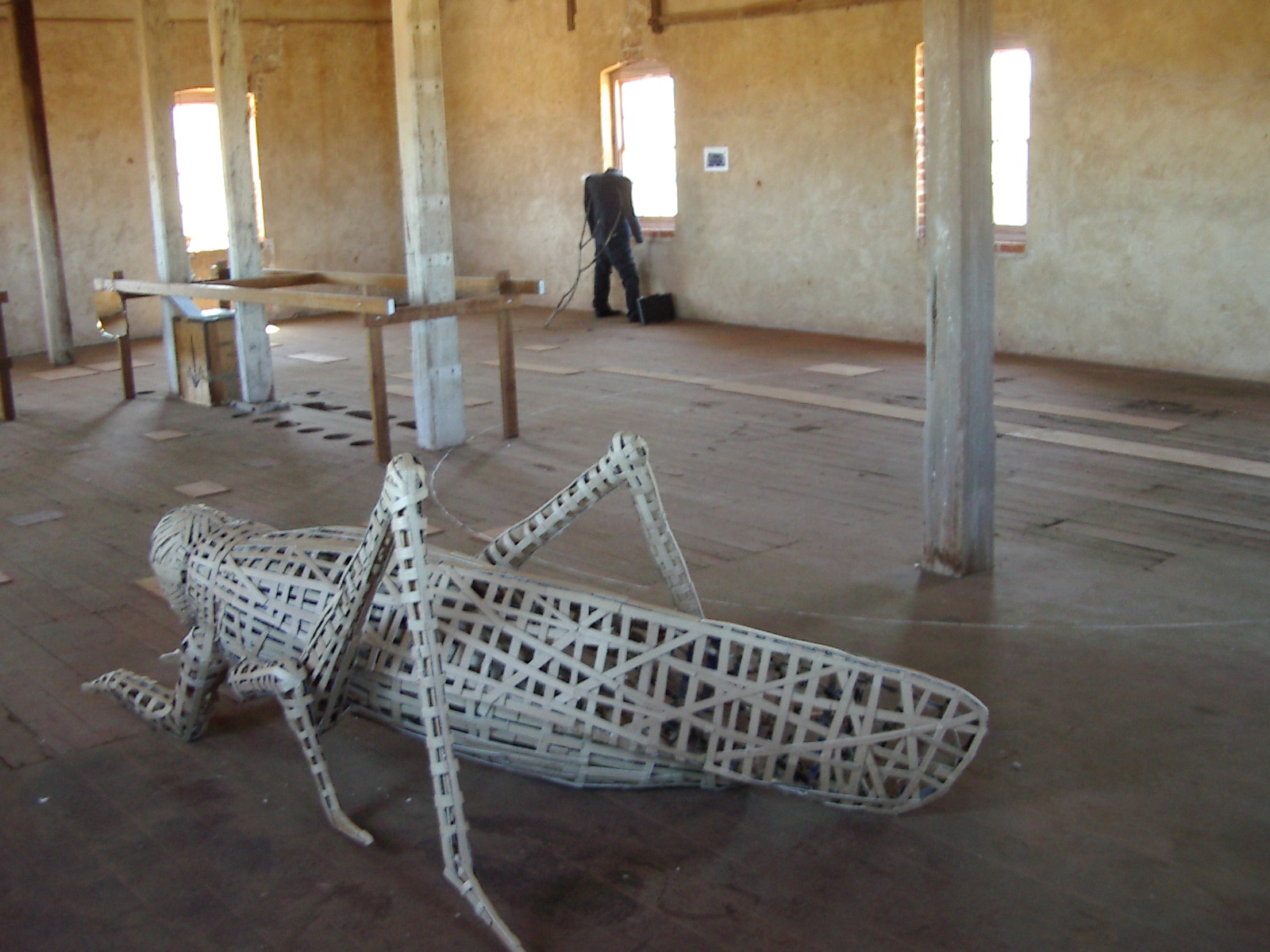 'Spooked' (detail), 2002