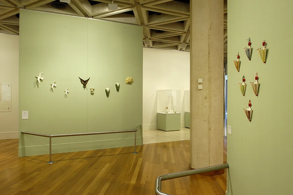 'Wembley Ware - Excitingly Different!' selection of wall-mounted ornaments and vases