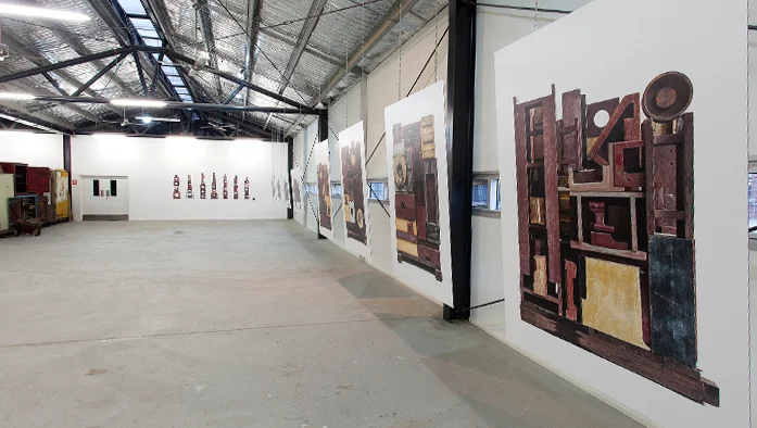 Wood: installation by Eva Fernandez, 2013