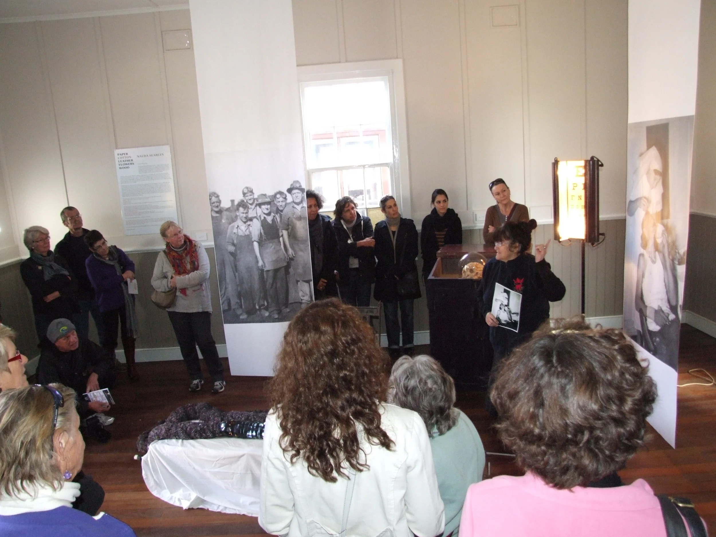 Cotton: artist's talk by Nalda Searles, 2013