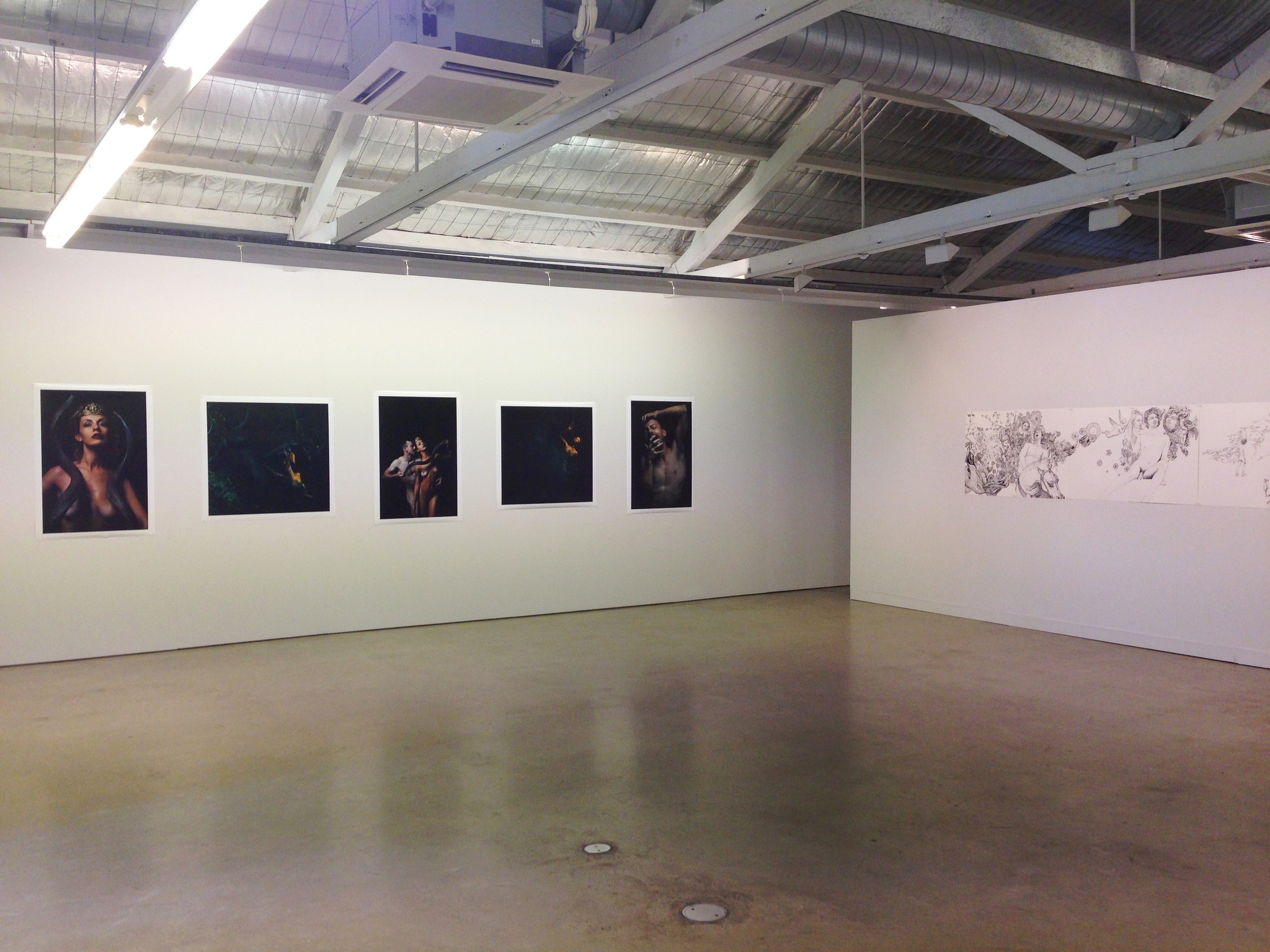 View of installation at Turner Galleries