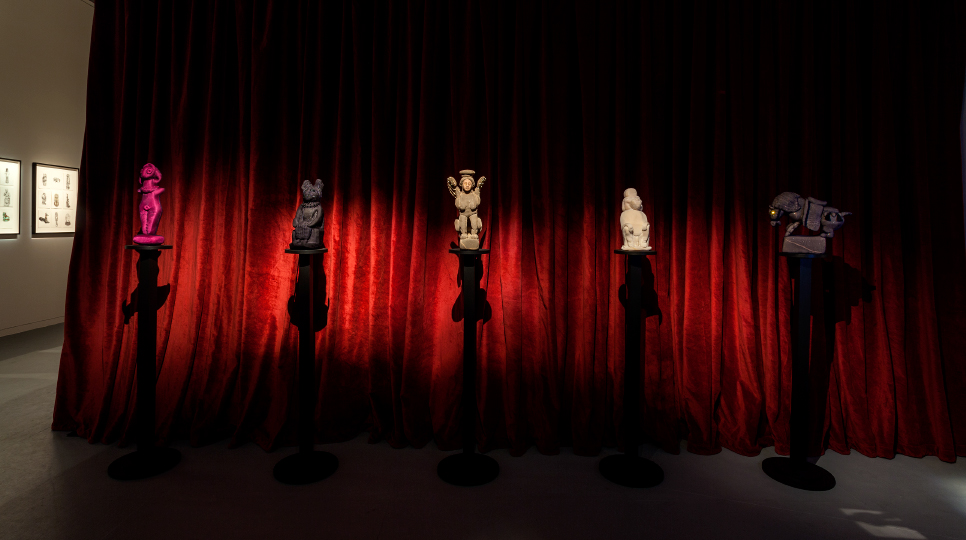 Partial view of installation, 2015