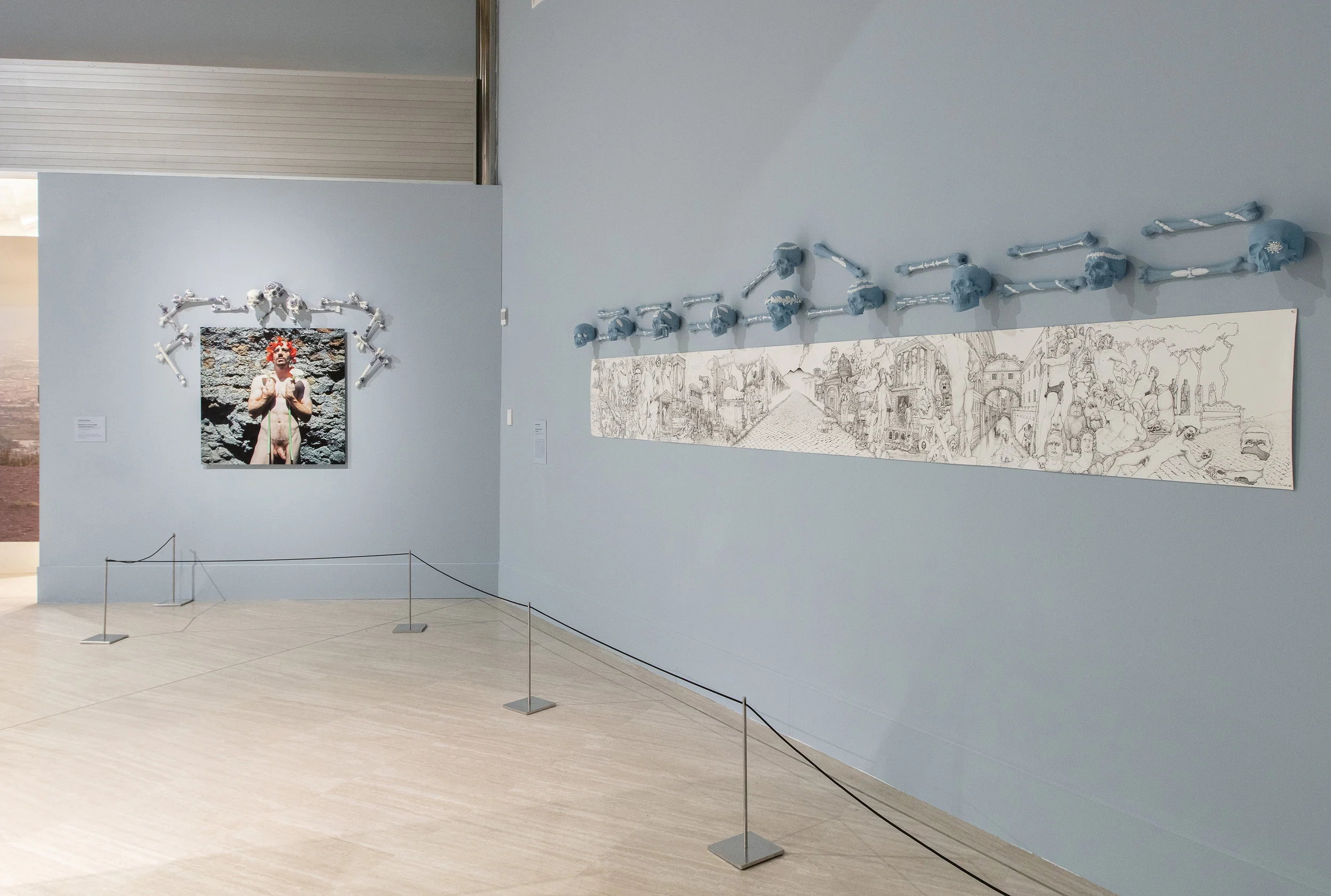 'Hyperkulturemia', partial view of installation, 2018