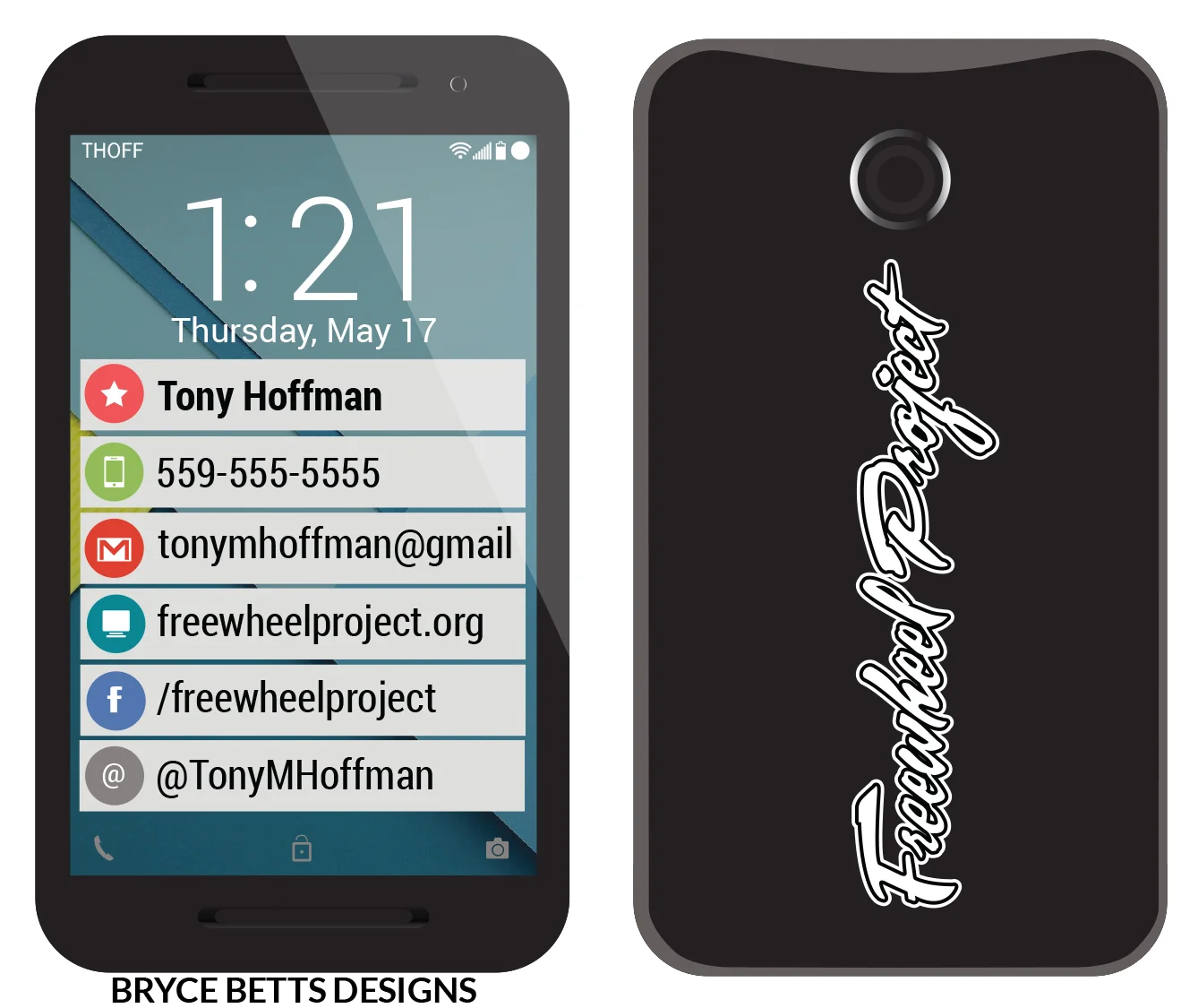 Nexus 6 Business Cards