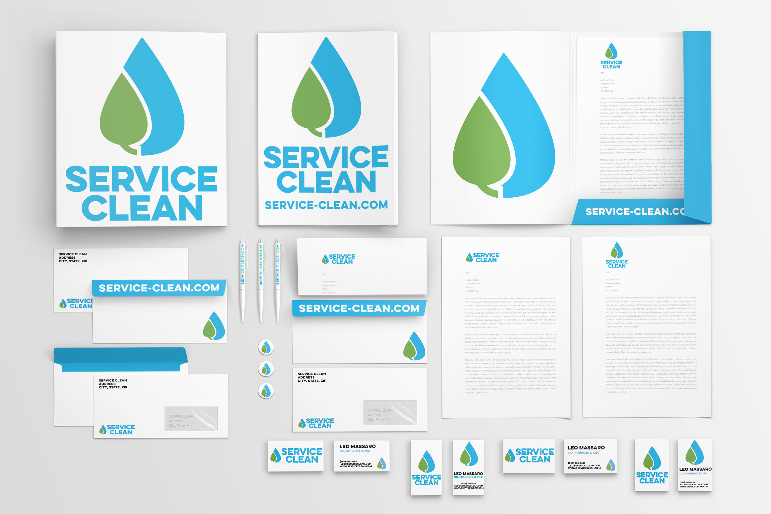 Service Clean Branding
